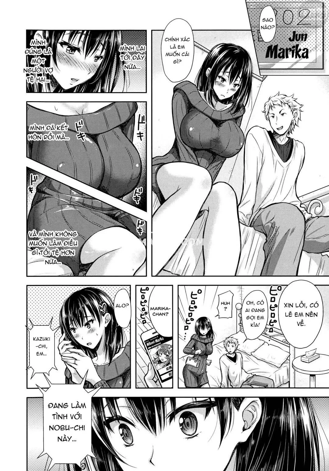 HentaiVN.net - Ảnh 9 - Yokumakezuma no Sukebegao - Chap 2