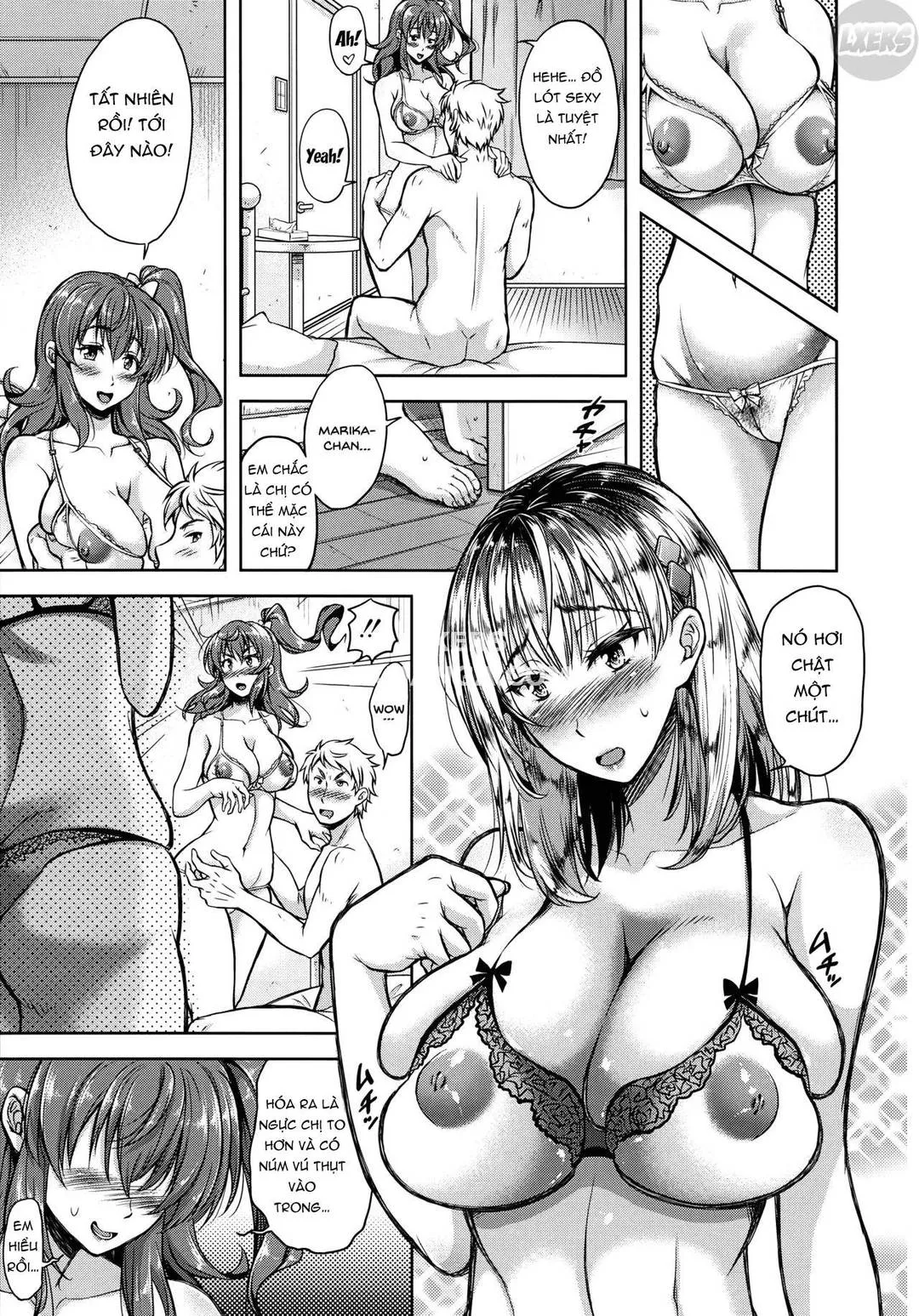 HentaiVN.net - Ảnh 11 - Yokumakezuma no Sukebegao - Chap 3