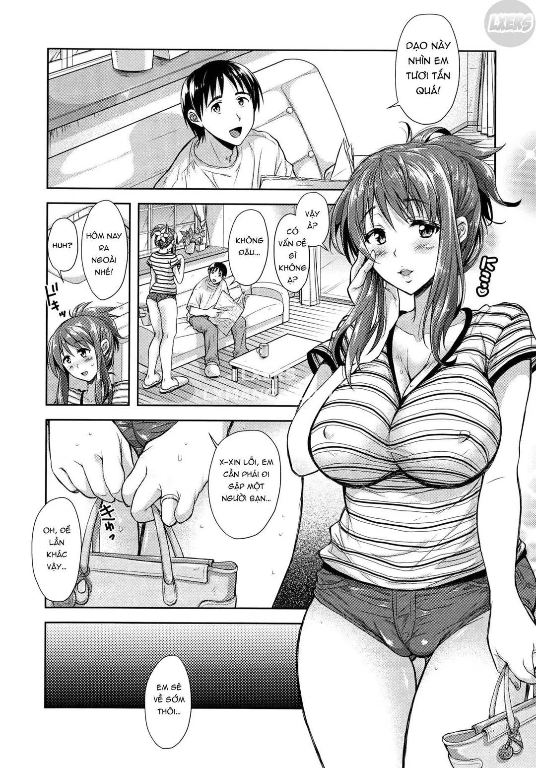HentaiVN.net - Ảnh 14 - Yokumakezuma no Sukebegao - Chap 4