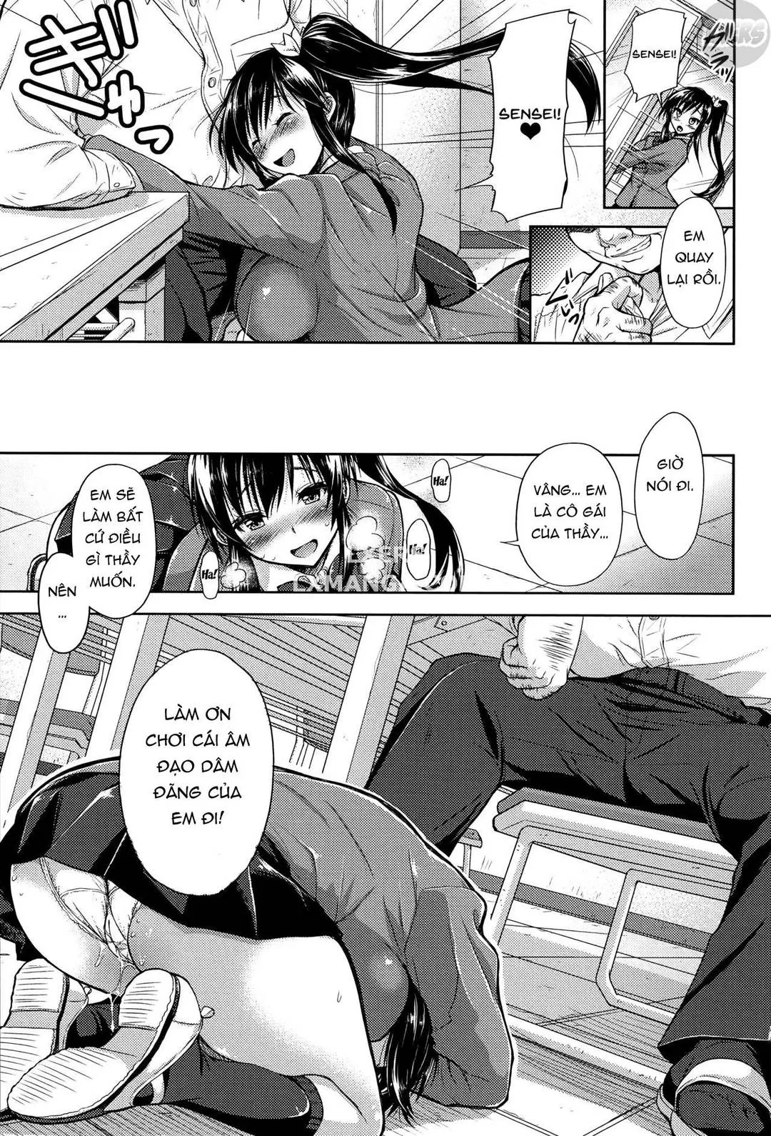HentaiVN.net - Ảnh 8 - Yokumakezuma no Sukebegao - Chap 6