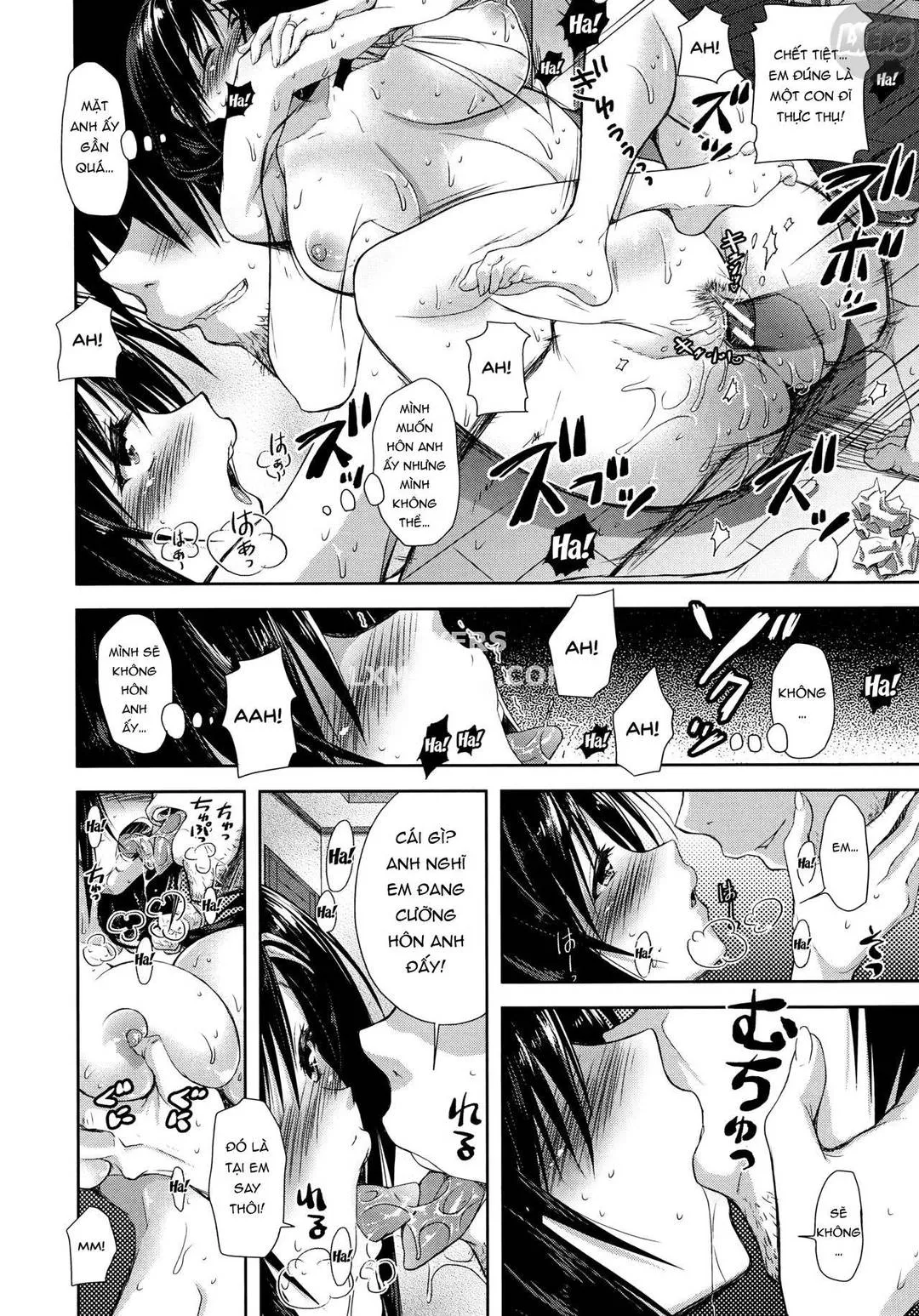 HentaiVN.net - Ảnh 21 - Yokumakezuma no Sukebegao - Chap 7