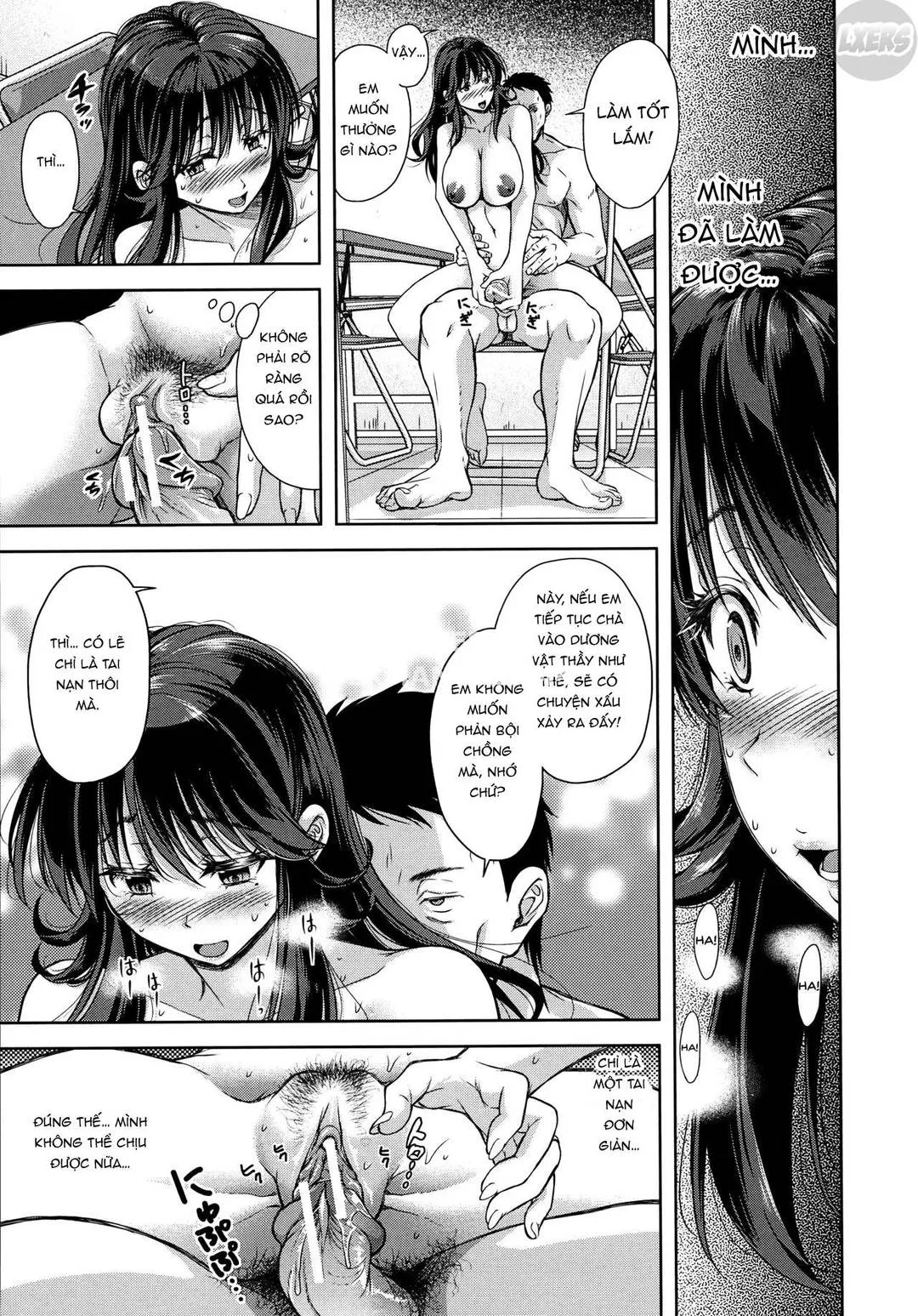 HentaiVN.net - Ảnh 18 - Yokumakezuma no Sukebegao - Chap 8 - END
