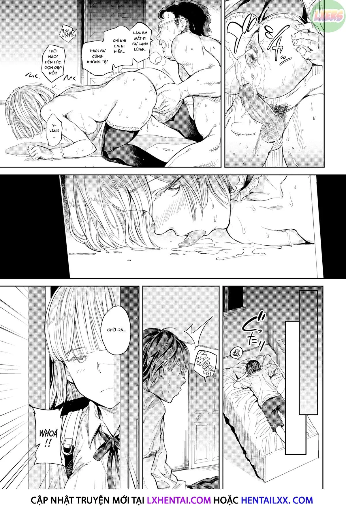 HentaiVN.net - Ảnh 21 - Kẽ Hở Của Hầu Gái - Oneshot