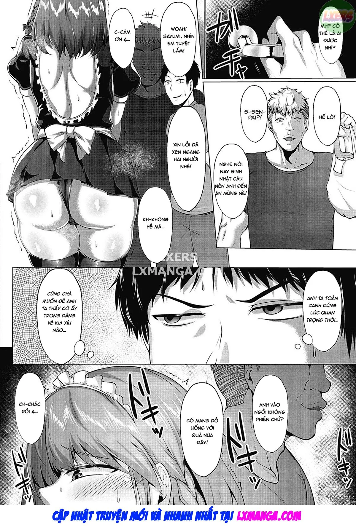 HentaiVN.net - Ảnh 26 - Thick Cock-Loving Girls [Mucchiri Chin Ochi Girls] - Chap 1