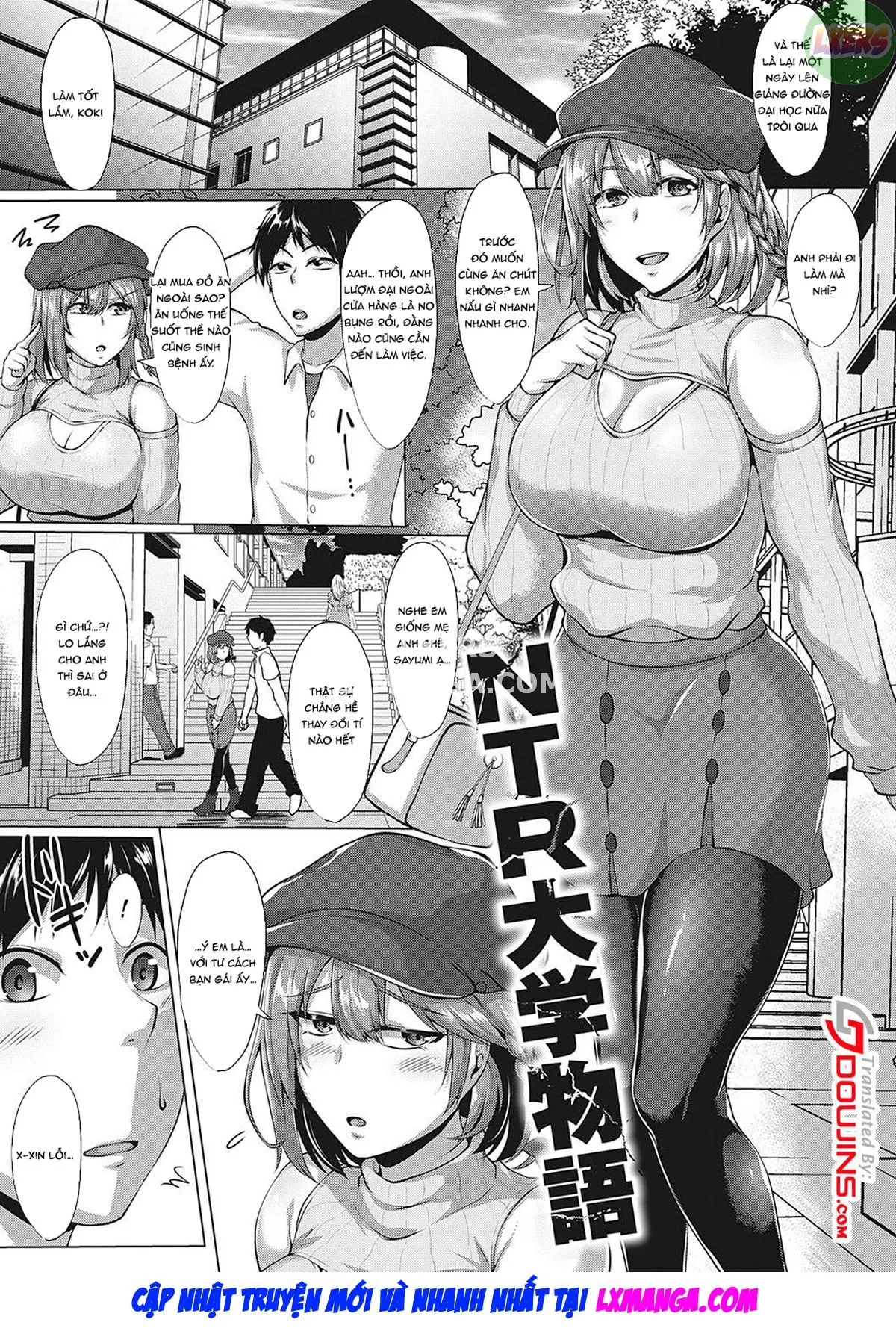 HentaiVN.net - Ảnh 7 - Thick Cock-Loving Girls [Mucchiri Chin Ochi Girls] - Chap 1