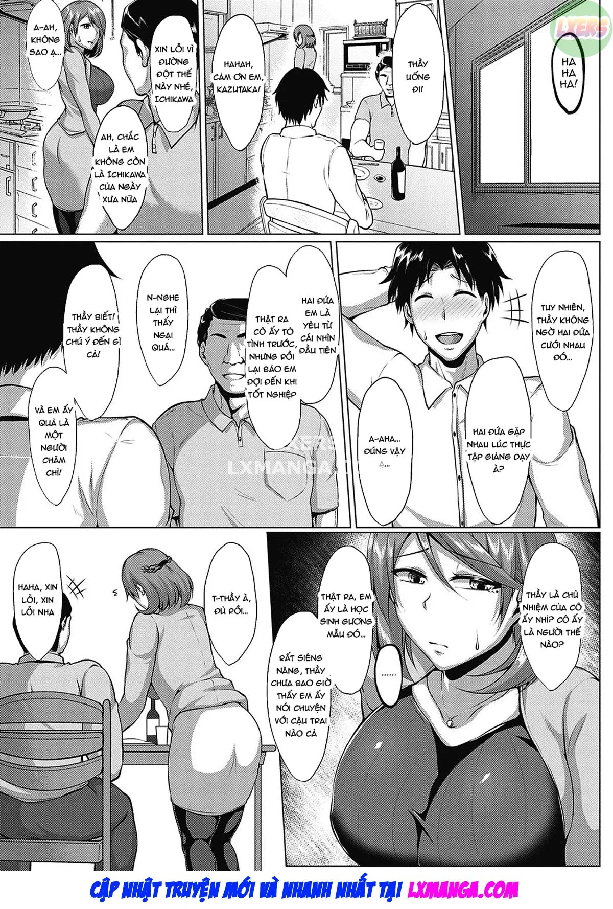 HentaiVN.net - Ảnh 6 - Thick Cock-Loving Girls [Mucchiri Chin Ochi Girls] - Chap 4
