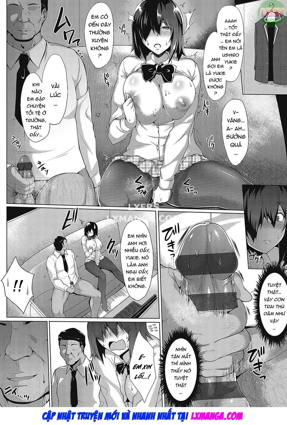 HentaiVN.net - Ảnh 9 - Thick Cock-Loving Girls [Mucchiri Chin Ochi Girls] - Chap 8 - END