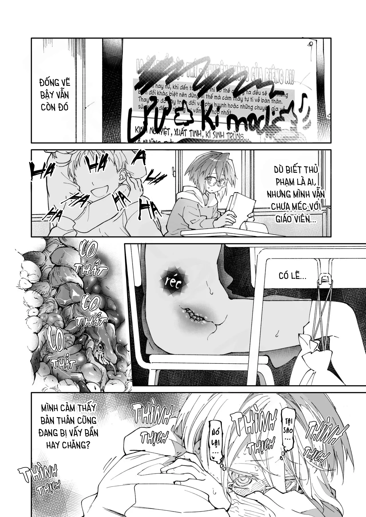 HentaiVN.net - Ảnh 17 - Stocking to Kiseichuu [Tất Đùi Và Kí Sinh Trùng;Stocking & Parasites] - Oneshot