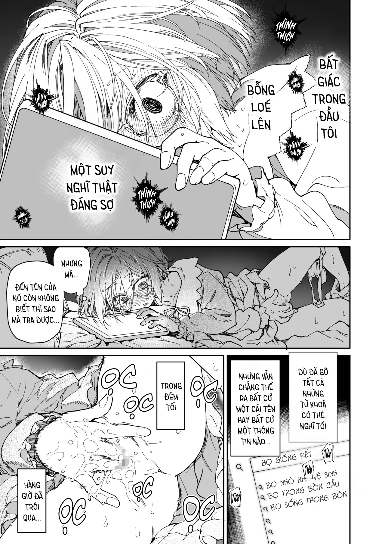 HentaiVN.net - Ảnh 30 - Stocking to Kiseichuu [Tất Đùi Và Kí Sinh Trùng;Stocking & Parasites] - Oneshot