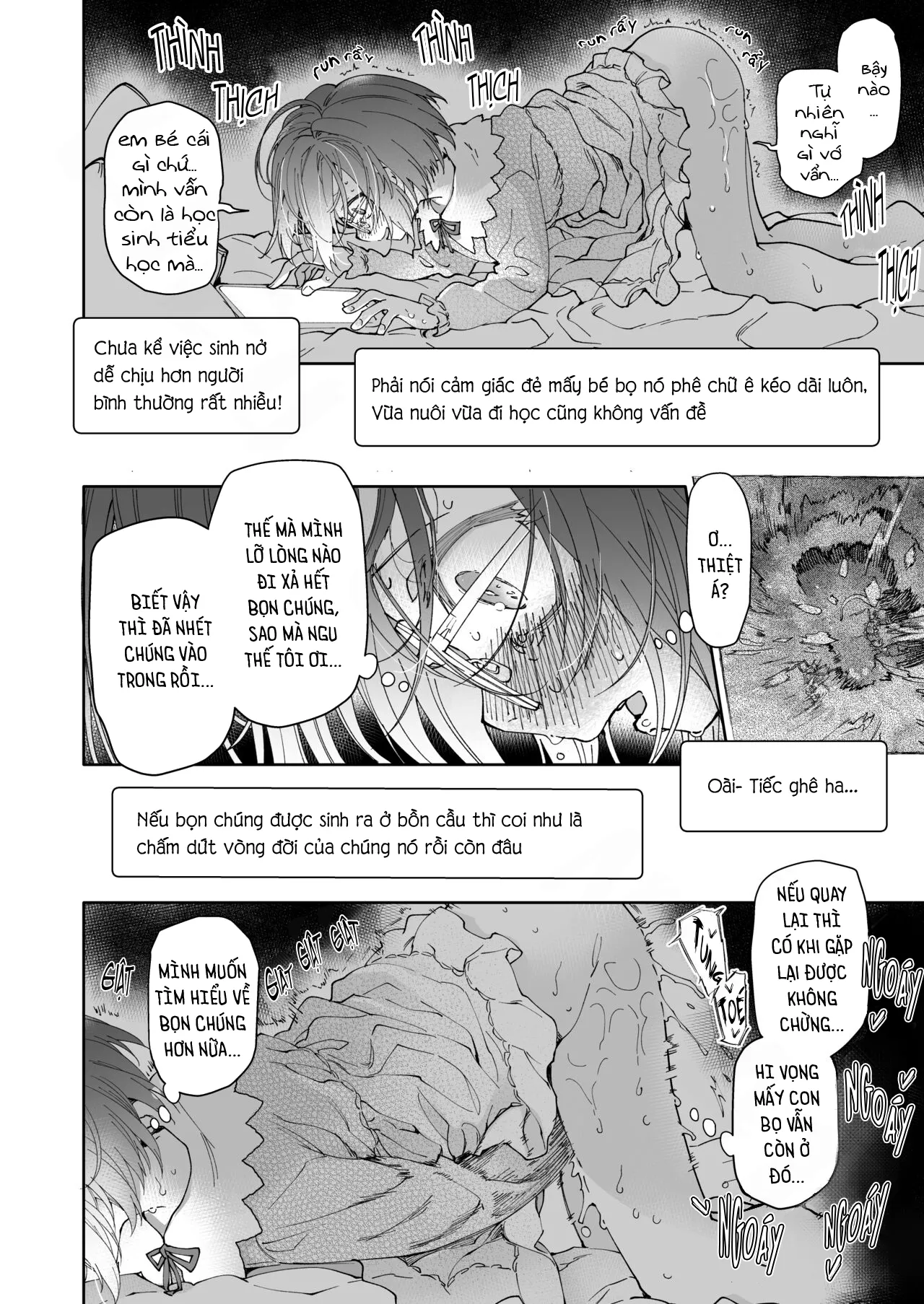 HentaiVN.net - Ảnh 35 - Stocking to Kiseichuu [Tất Đùi Và Kí Sinh Trùng;Stocking & Parasites] - Oneshot