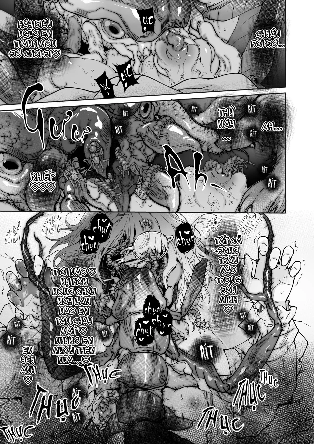 HentaiVN.net - Ảnh 52 - Stocking to Kiseichuu [Tất Đùi Và Kí Sinh Trùng;Stocking & Parasites] - Oneshot
