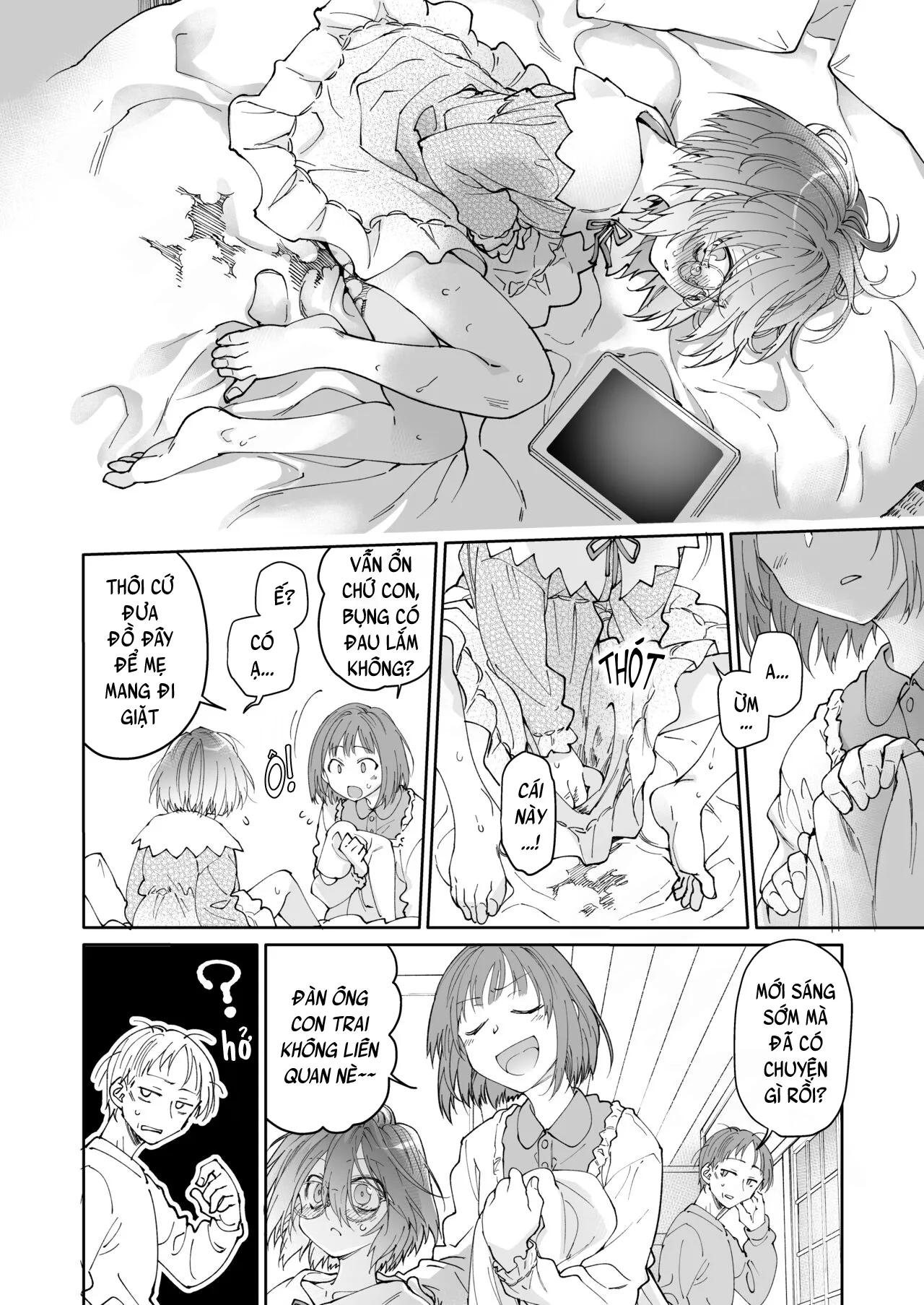 HentaiVN.net - Ảnh 57 - Stocking to Kiseichuu [Tất Đùi Và Kí Sinh Trùng;Stocking & Parasites] - Oneshot