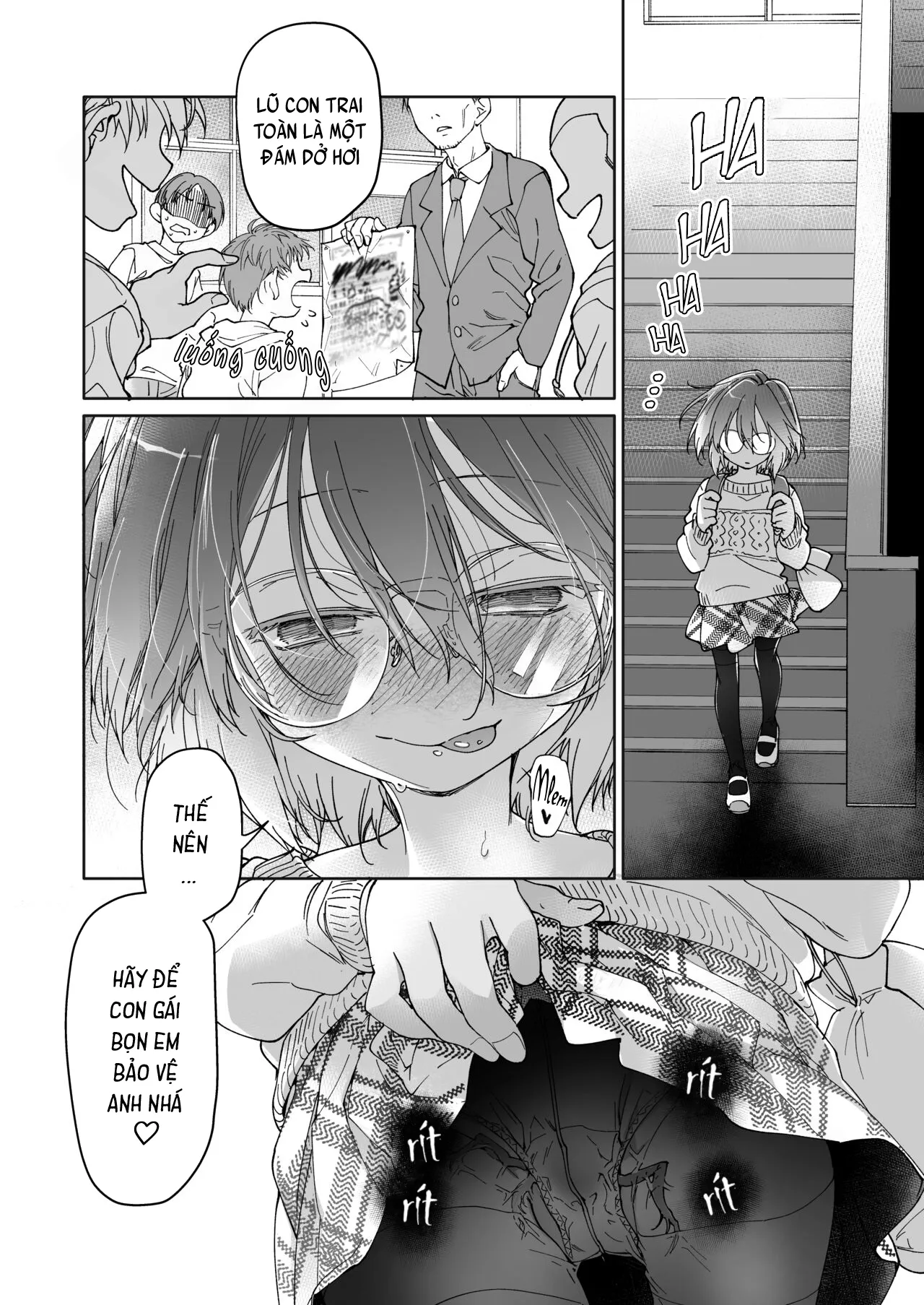 HentaiVN.net - Ảnh 61 - Stocking to Kiseichuu [Tất Đùi Và Kí Sinh Trùng;Stocking & Parasites] - Oneshot