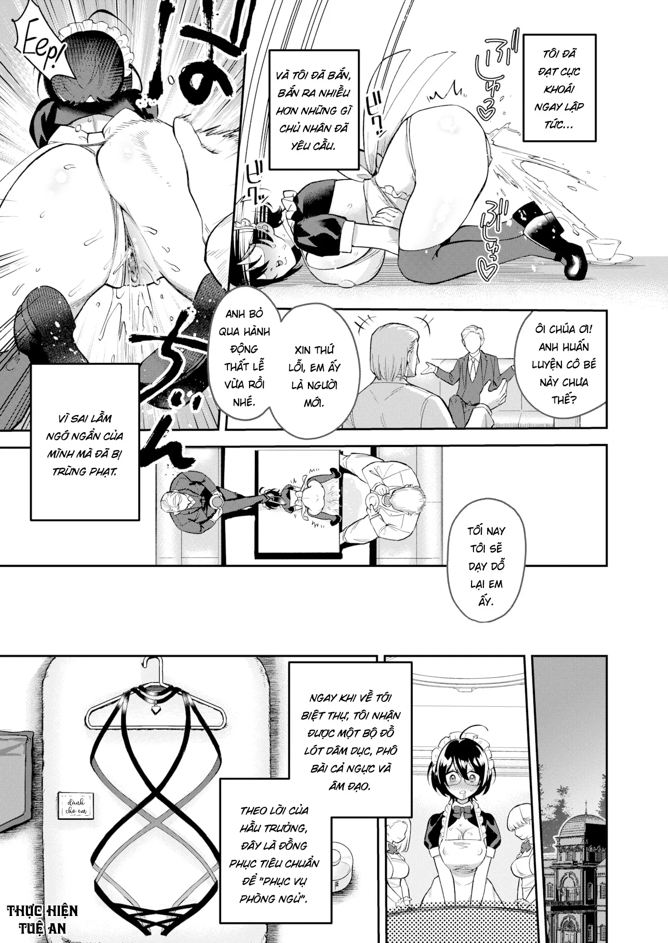 HentaiVN.net - Ảnh 12 - Hồi kí của nữ hầu gái - Oneshot