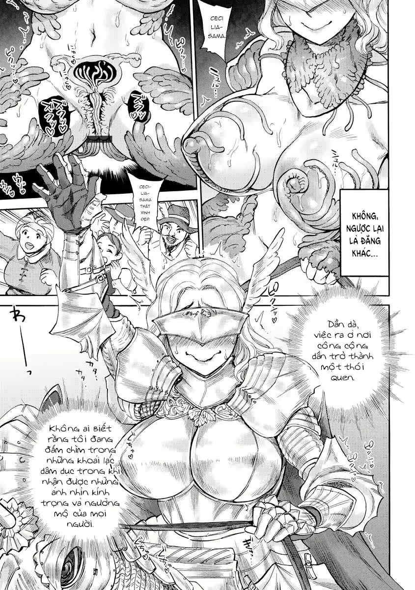 HentaiVN.net - Ảnh 14 - Bộ Giáp Của Cecilia [セシリアと呪いの鎧] - Oneshot