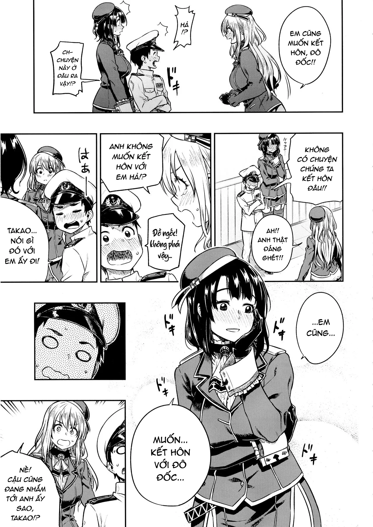 HentaiVN.net - Ảnh 10 - Shounen Teitoku to Kekkon Kakko Kari suru made... (Kantai Collection -KanColle-) [Until I Marry the Young Admiral...] - Oneshot