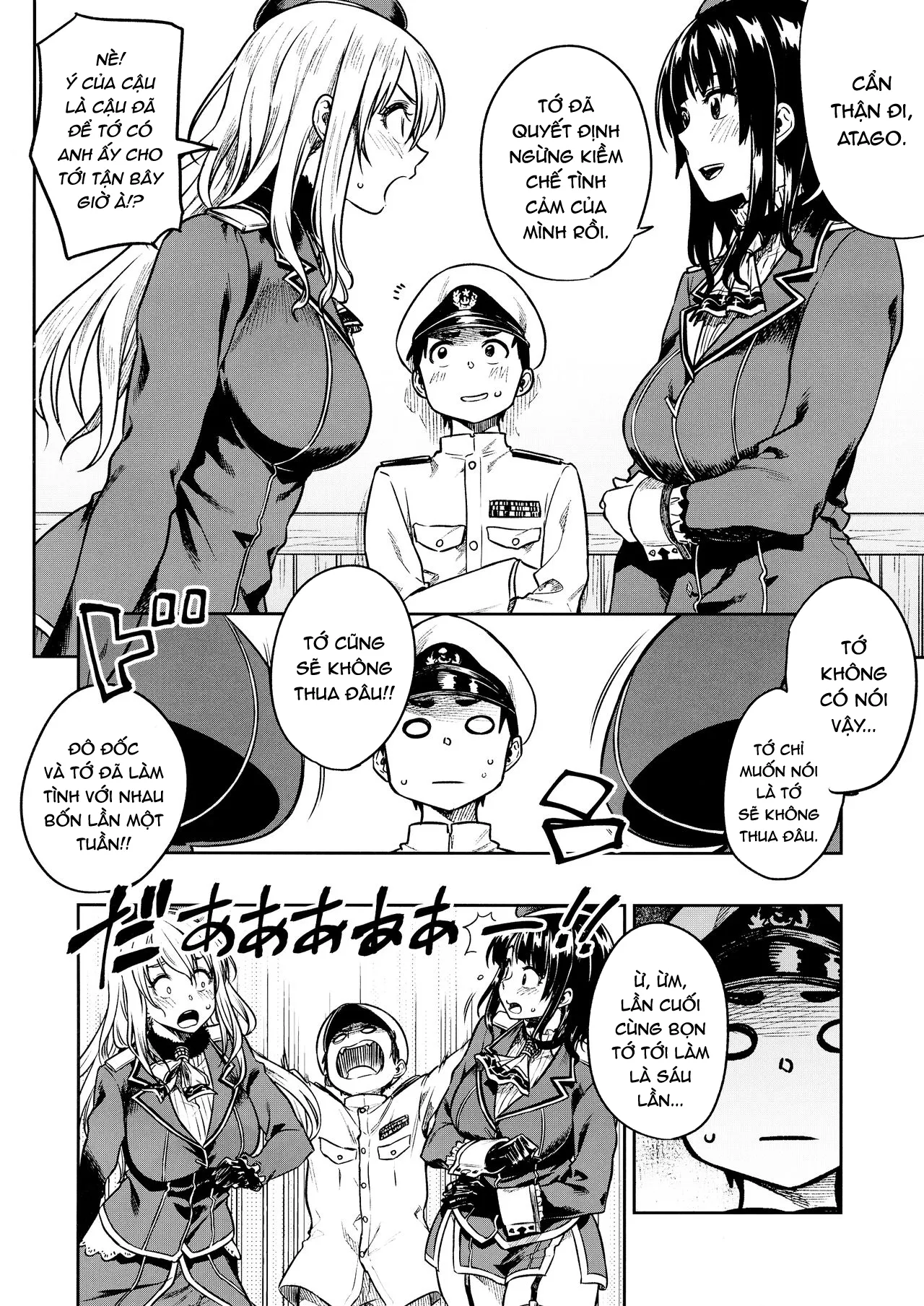 HentaiVN.net - Ảnh 11 - Shounen Teitoku to Kekkon Kakko Kari suru made... (Kantai Collection -KanColle-) [Until I Marry the Young Admiral...] - Oneshot
