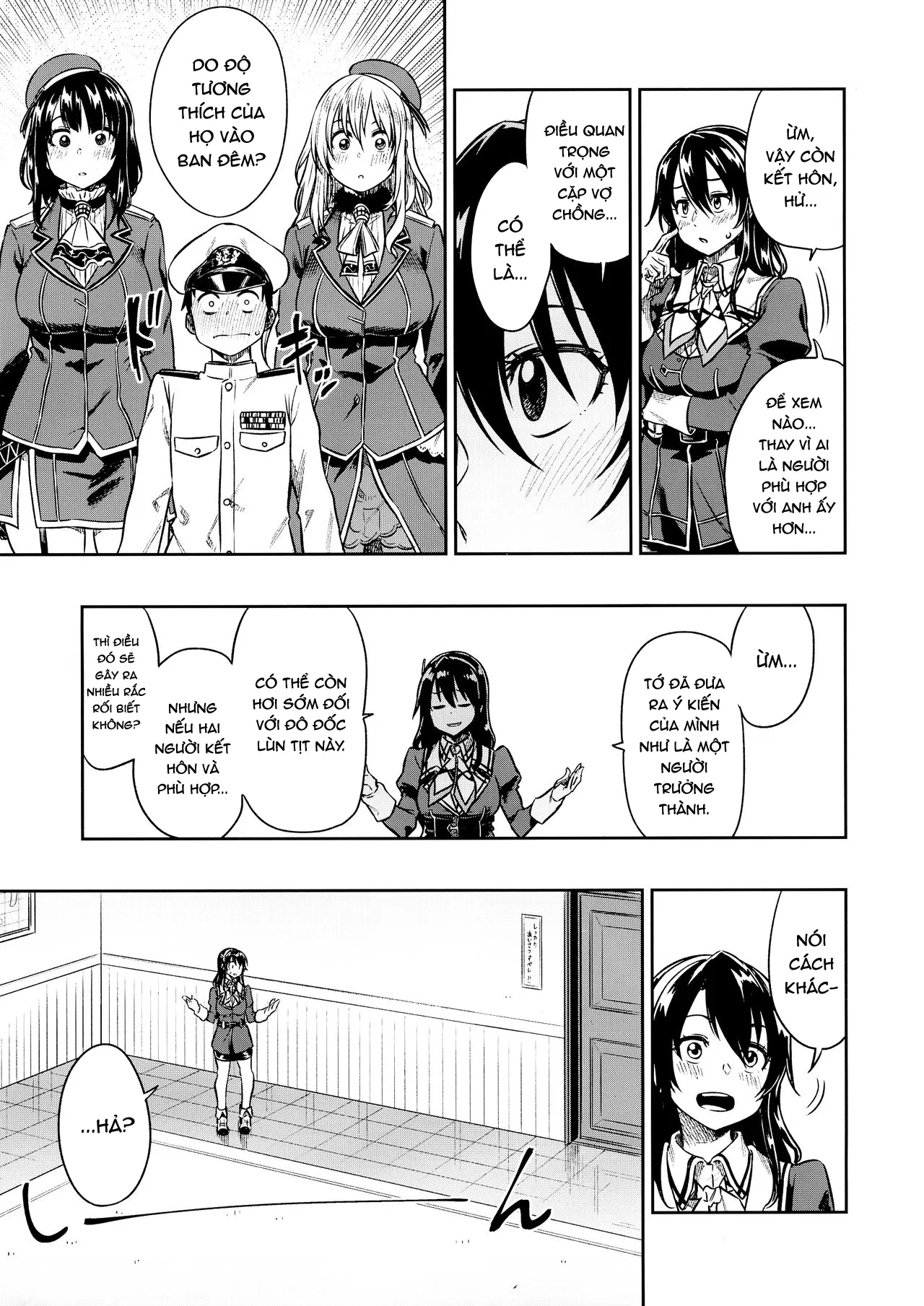 HentaiVN.net - Ảnh 14 - Shounen Teitoku to Kekkon Kakko Kari suru made... (Kantai Collection -KanColle-) [Until I Marry the Young Admiral...] - Oneshot