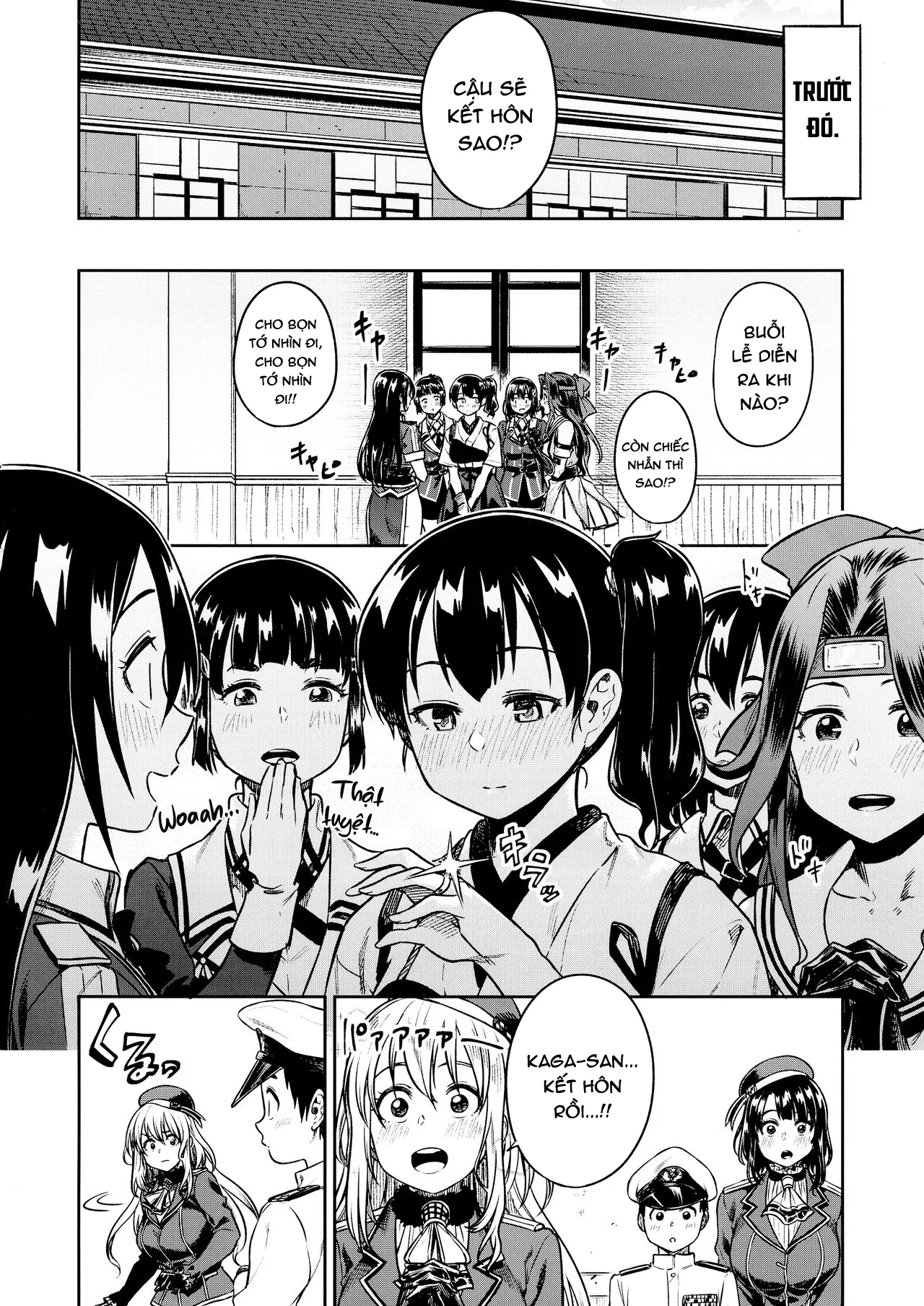HentaiVN.net - Ảnh 9 - Shounen Teitoku to Kekkon Kakko Kari suru made... (Kantai Collection -KanColle-) [Until I Marry the Young Admiral...] - Oneshot