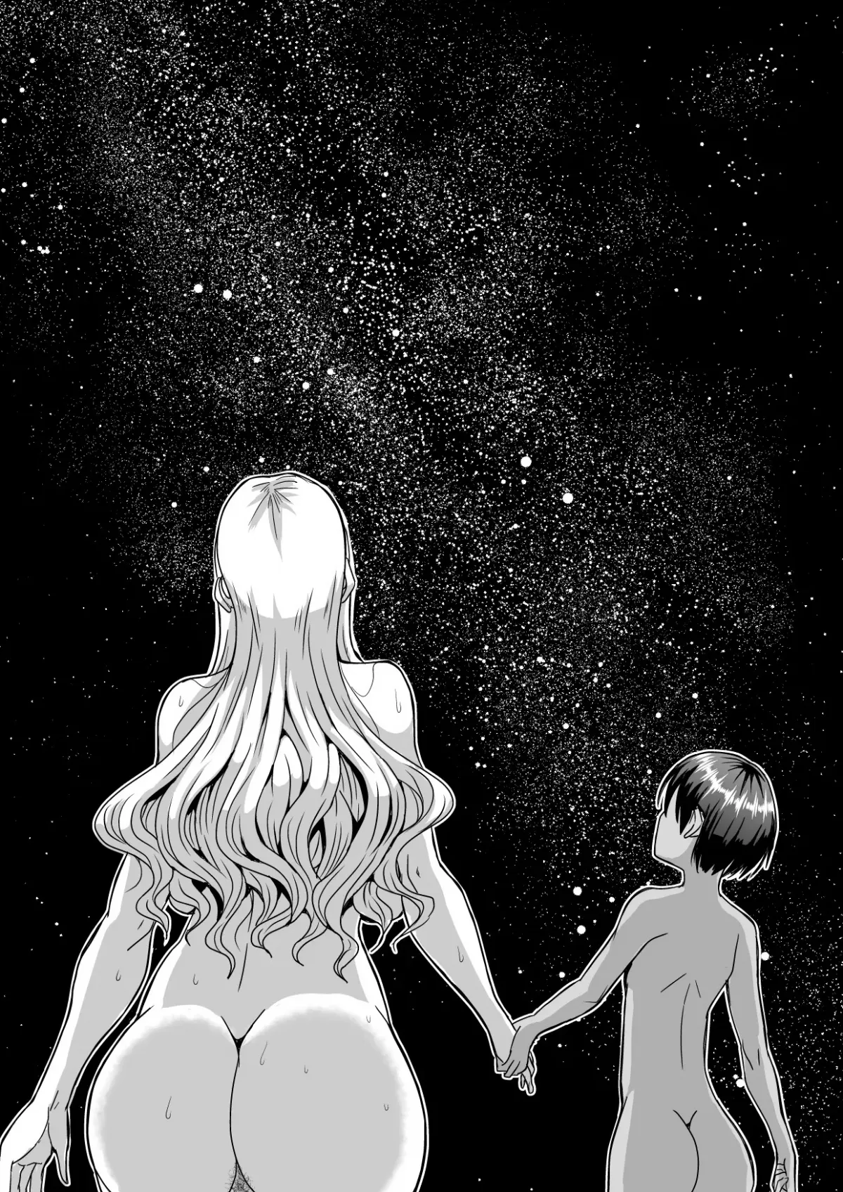 HentaiVN.net - Ảnh 43 - Bakunyuu Hitozuma Kinpatsu Gaikokujin Jokyoushi ga Mura no Inshuu de Kasshoku Shota no Fudeoroshi o Suru Hanashi - Oneshot