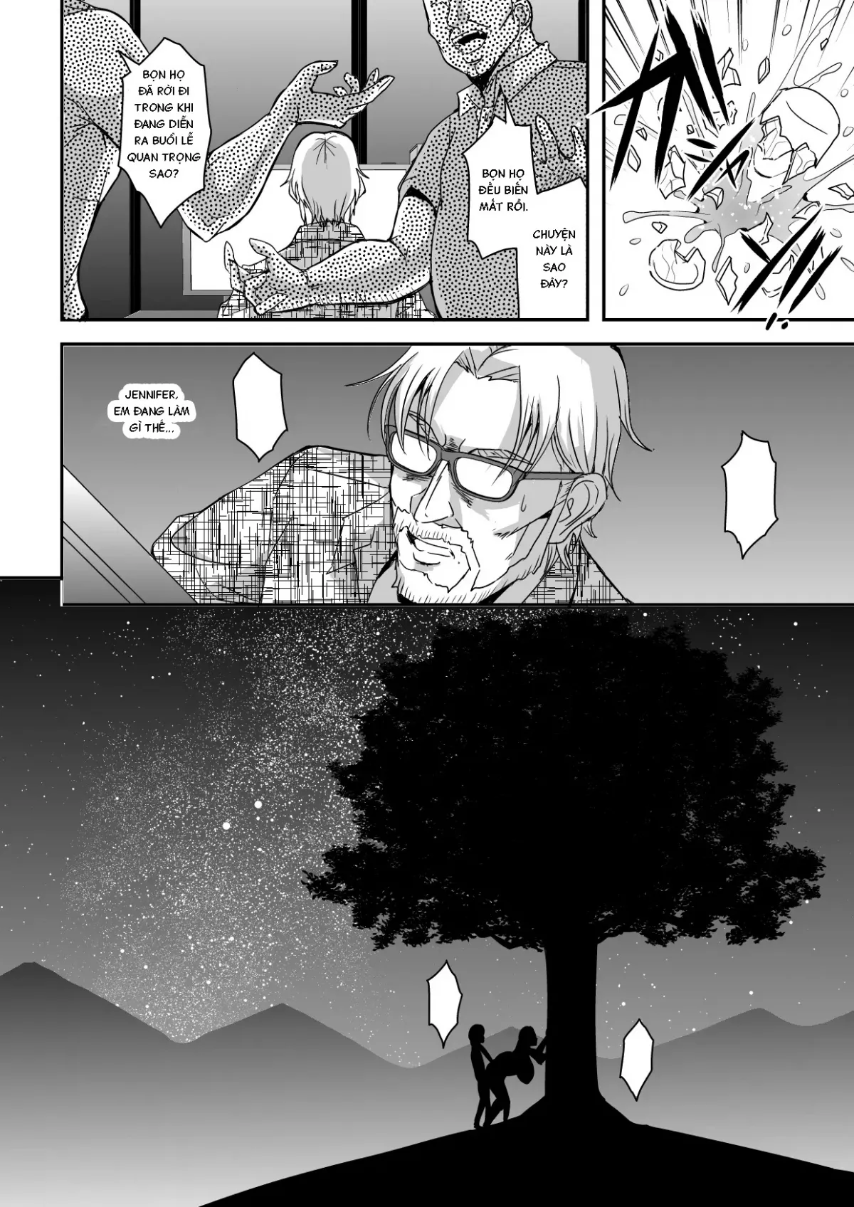 HentaiVN.net - Ảnh 45 - Bakunyuu Hitozuma Kinpatsu Gaikokujin Jokyoushi ga Mura no Inshuu de Kasshoku Shota no Fudeoroshi o Suru Hanashi - Oneshot