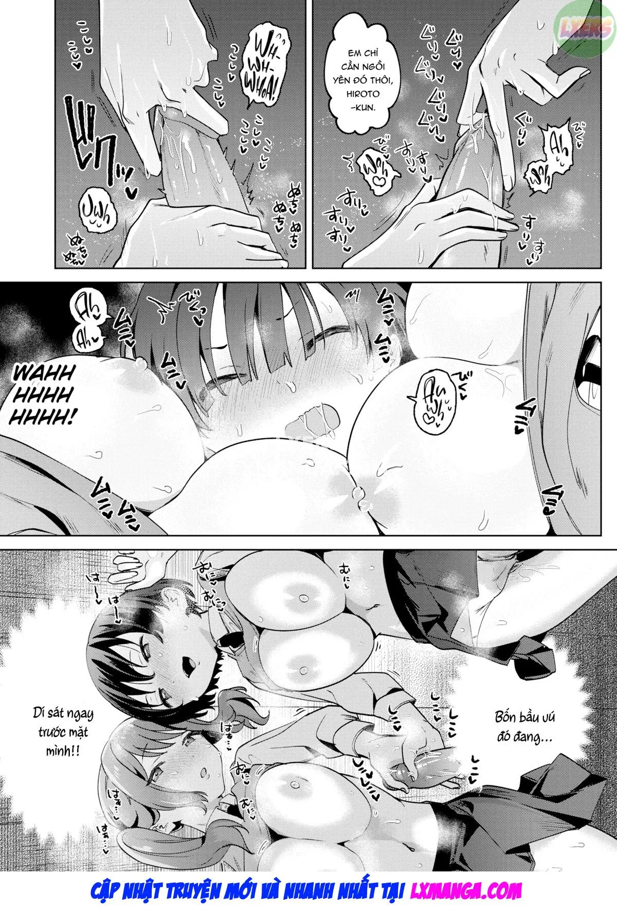 HentaiVN.net - Ảnh 10 - We Found Ourselves ❤ a Groom! - Oneshot