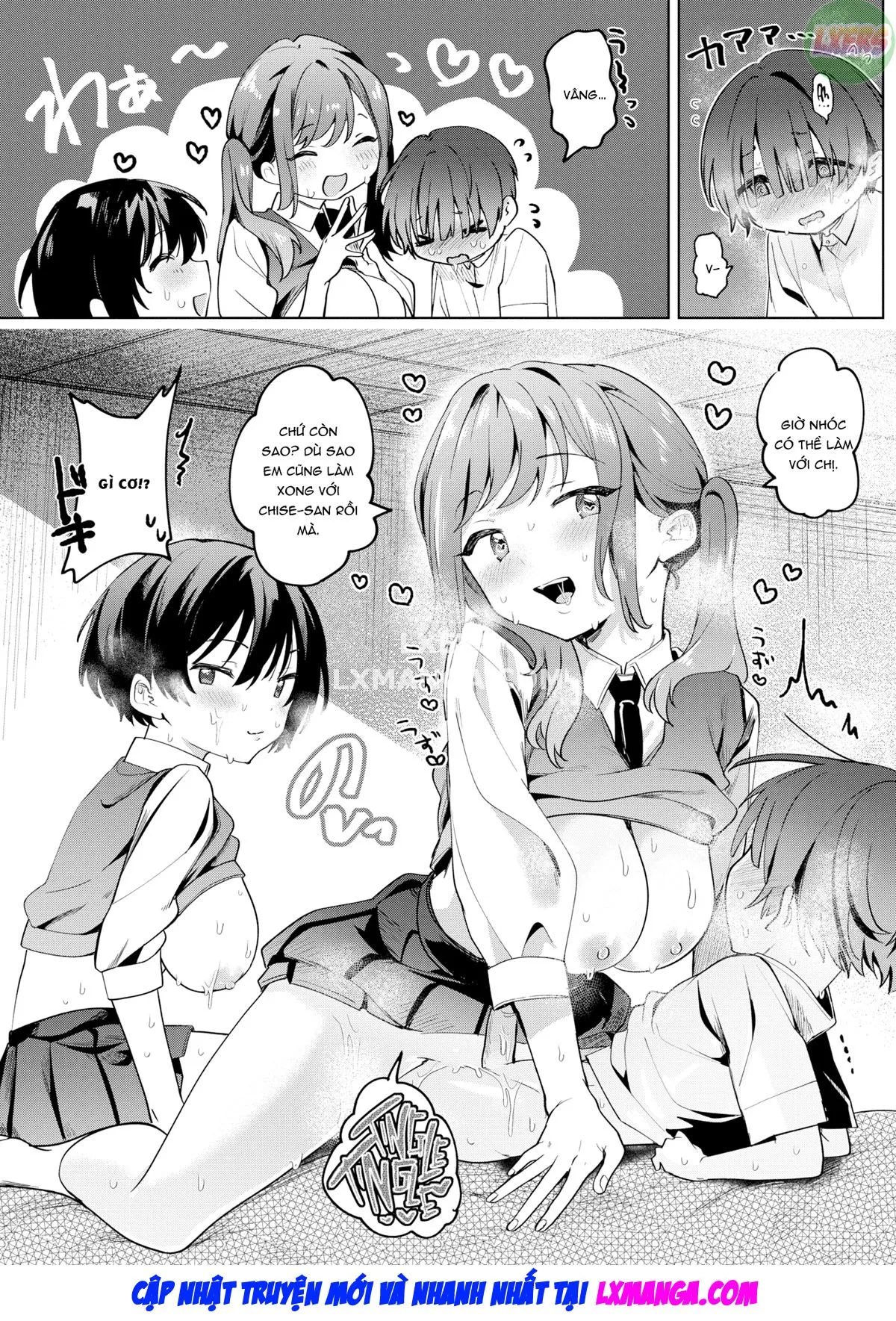 HentaiVN.net - Ảnh 20 - We Found Ourselves ❤ a Groom! - Oneshot