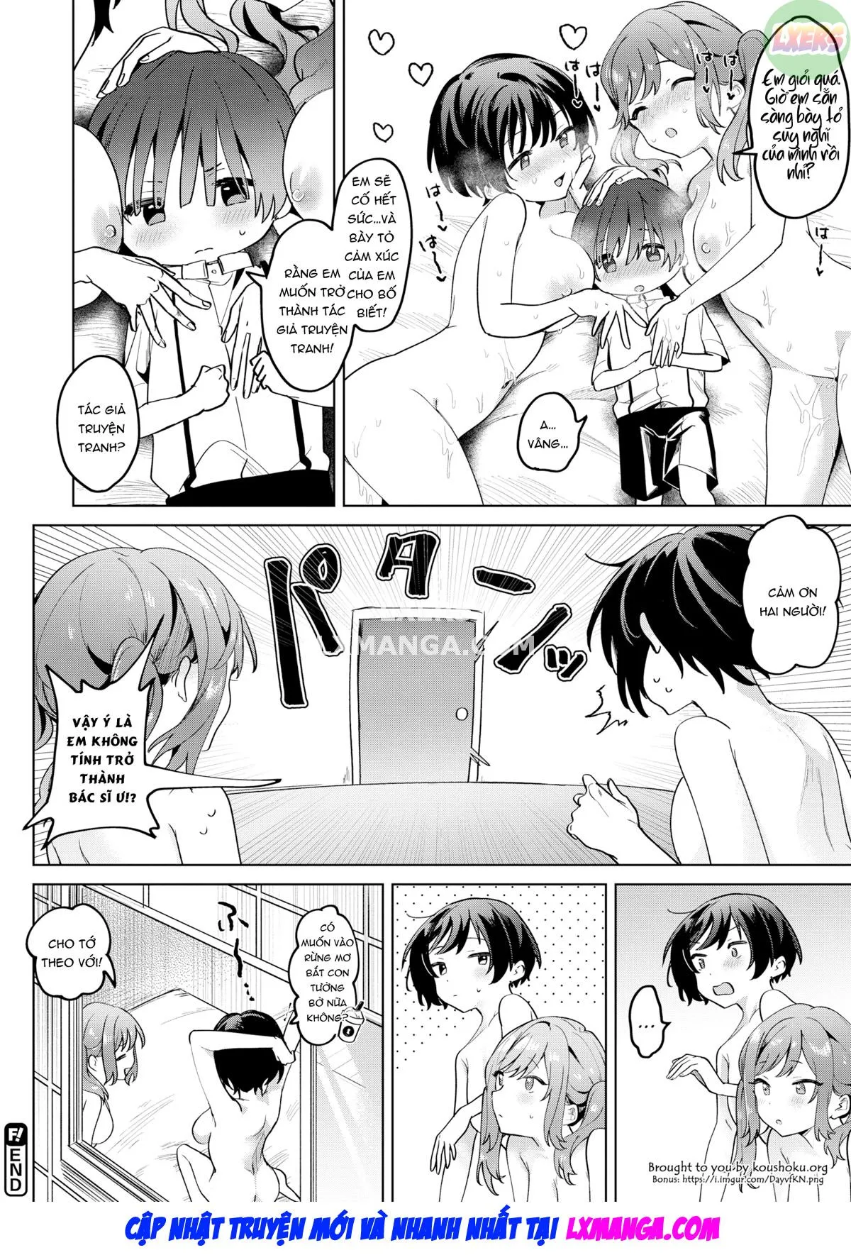 HentaiVN.net - Ảnh 27 - We Found Ourselves ❤ a Groom! - Oneshot