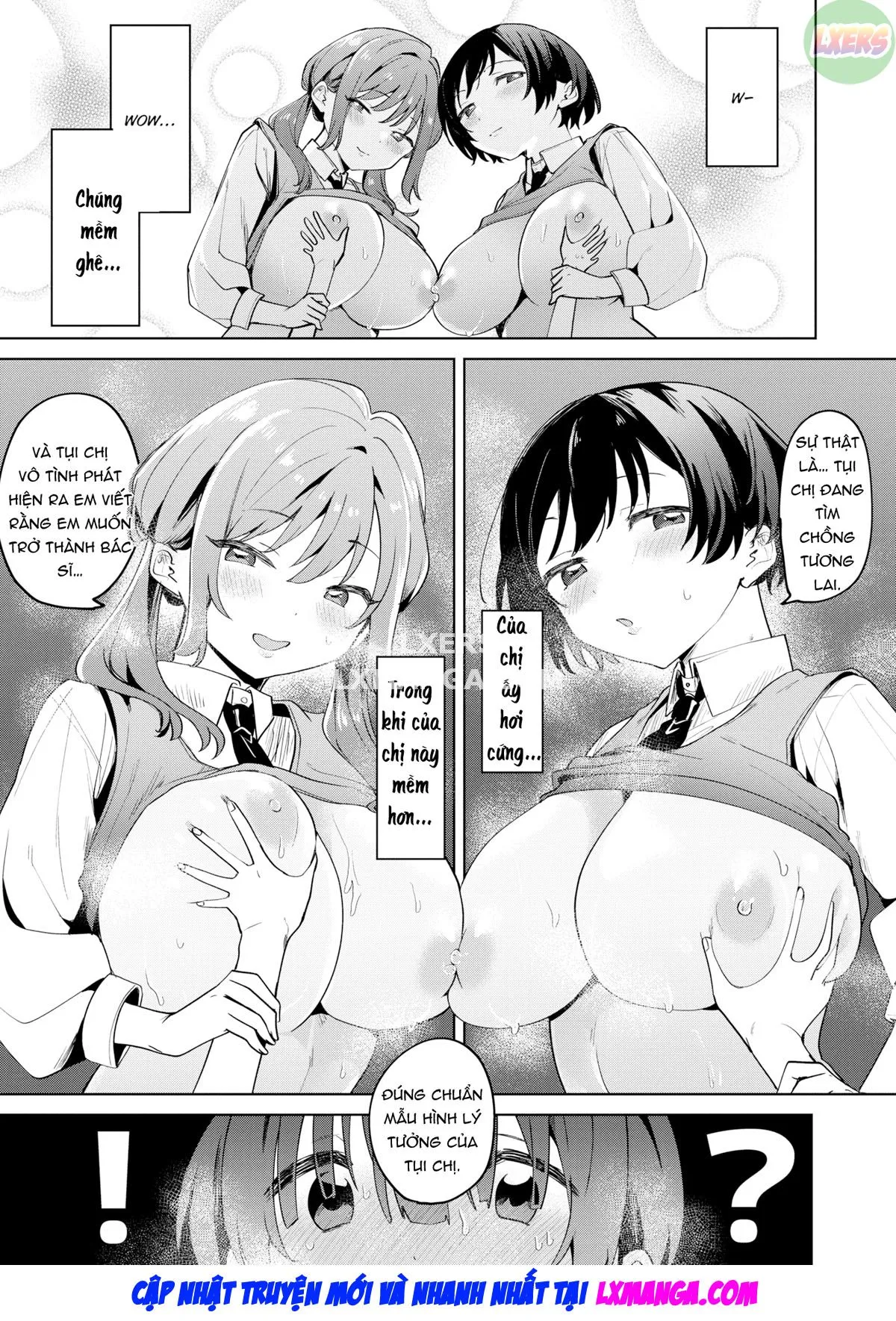 HentaiVN.net - Ảnh 8 - We Found Ourselves ❤ a Groom! - Oneshot