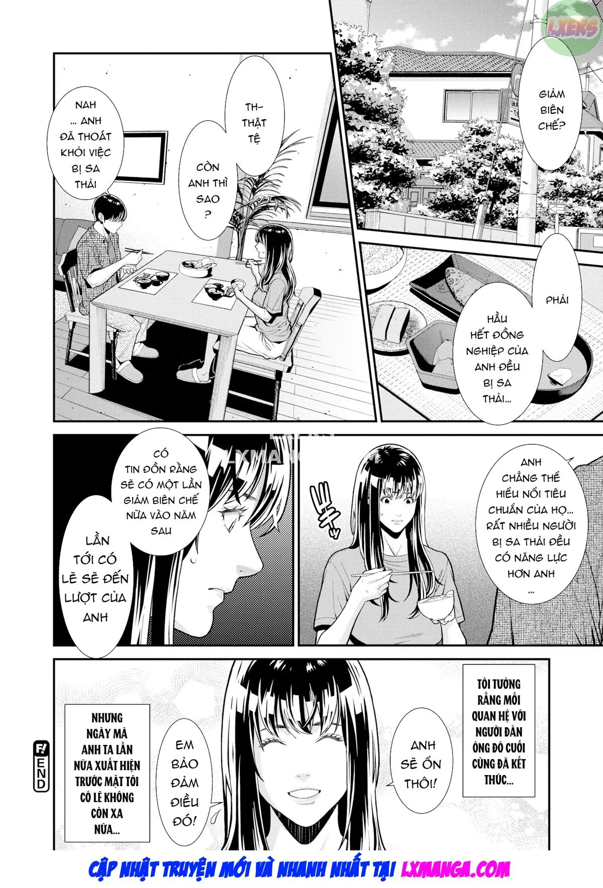 HentaiVN.net - Ảnh 13 - Yarare Tsuma - Chap 1 ~Please Dont Fire My Husband~