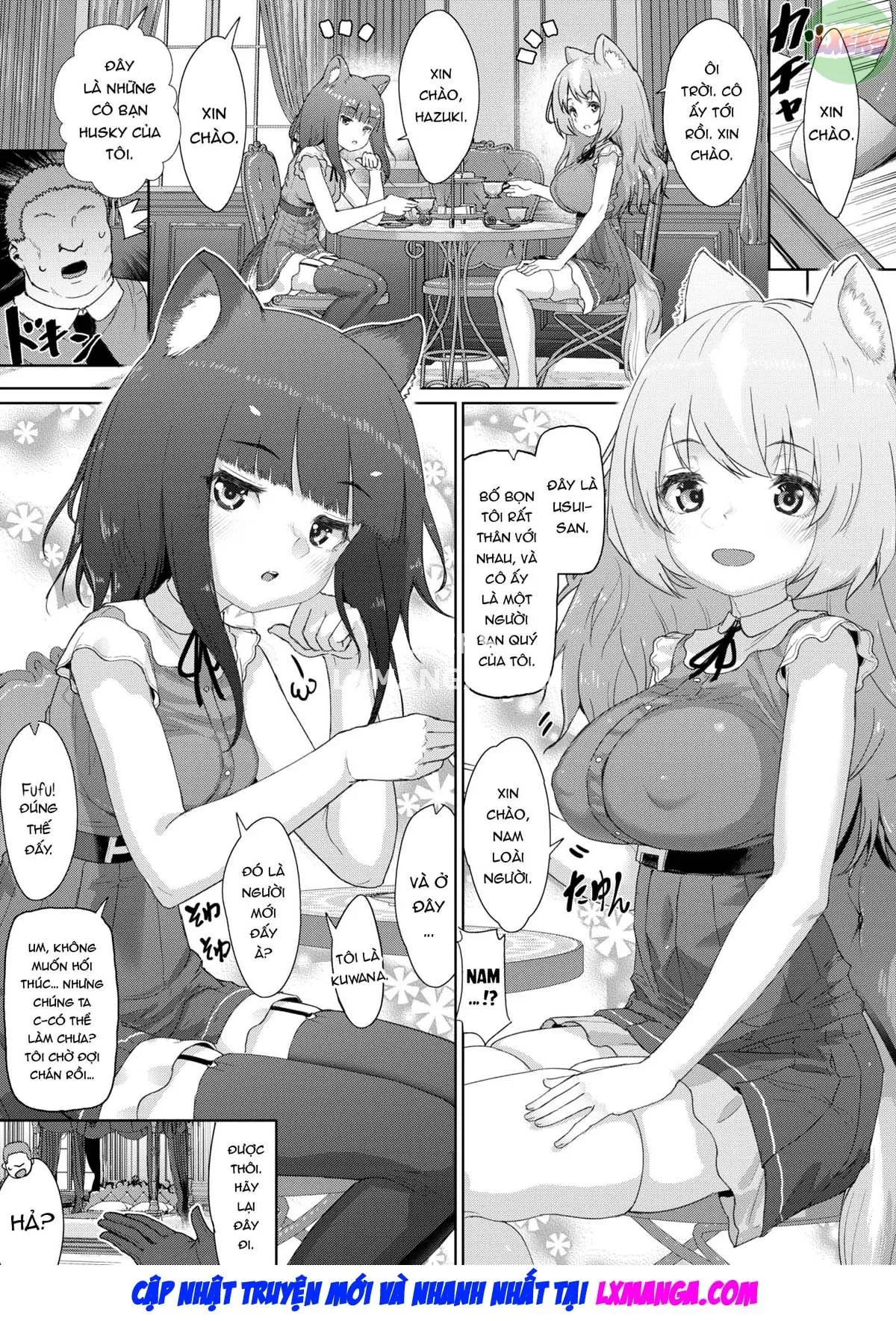 HentaiVN.net - Ảnh 18 - Đồ chơi tình dục của các cô gái tai thú - Oneshot