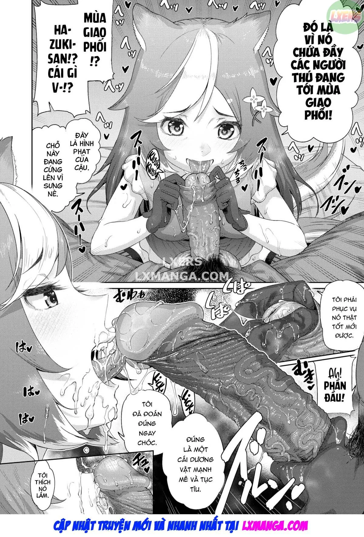 HentaiVN.net - Ảnh 7 - Đồ chơi tình dục của các cô gái tai thú - Oneshot