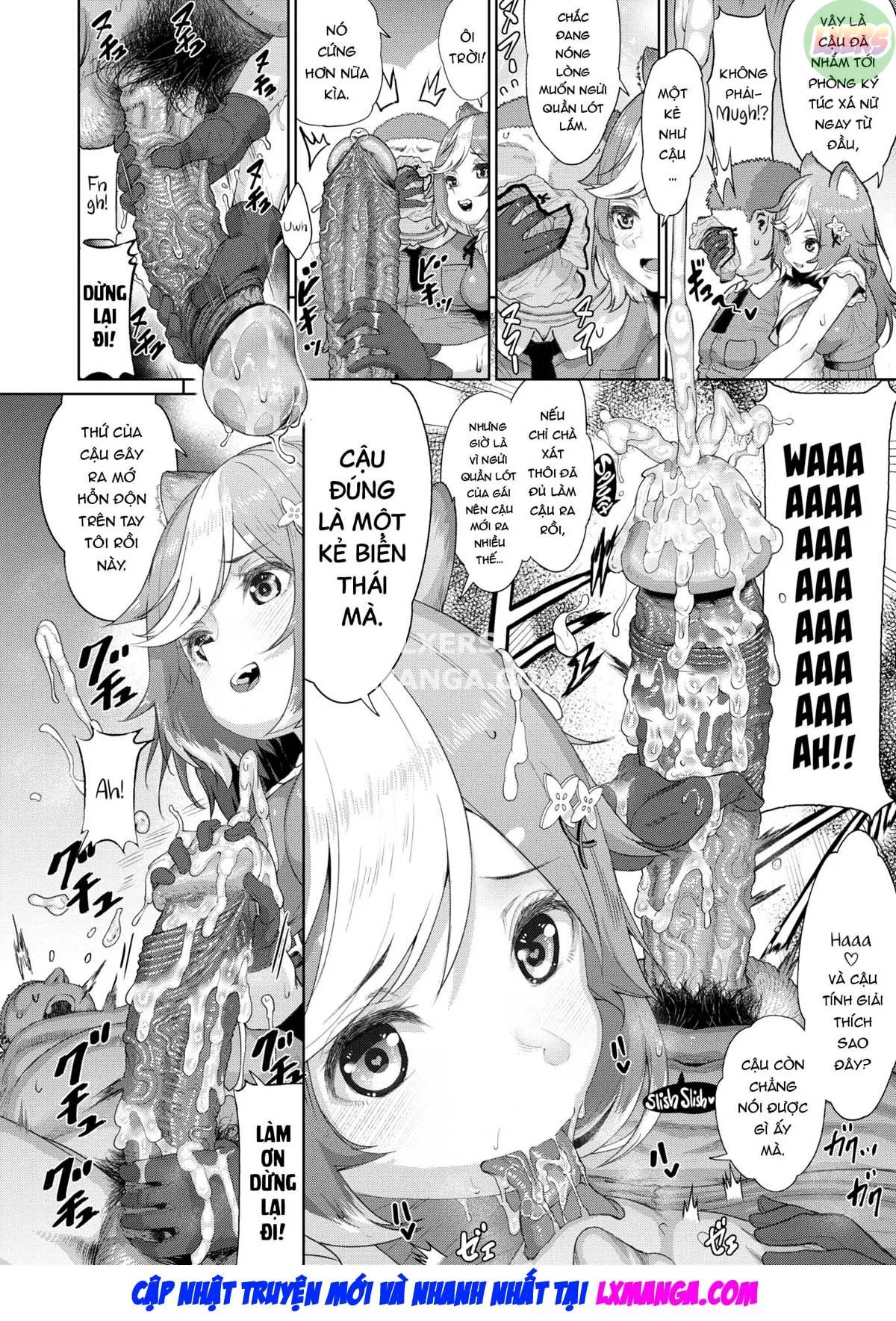 HentaiVN.net - Ảnh 9 - Đồ chơi tình dục của các cô gái tai thú - Oneshot
