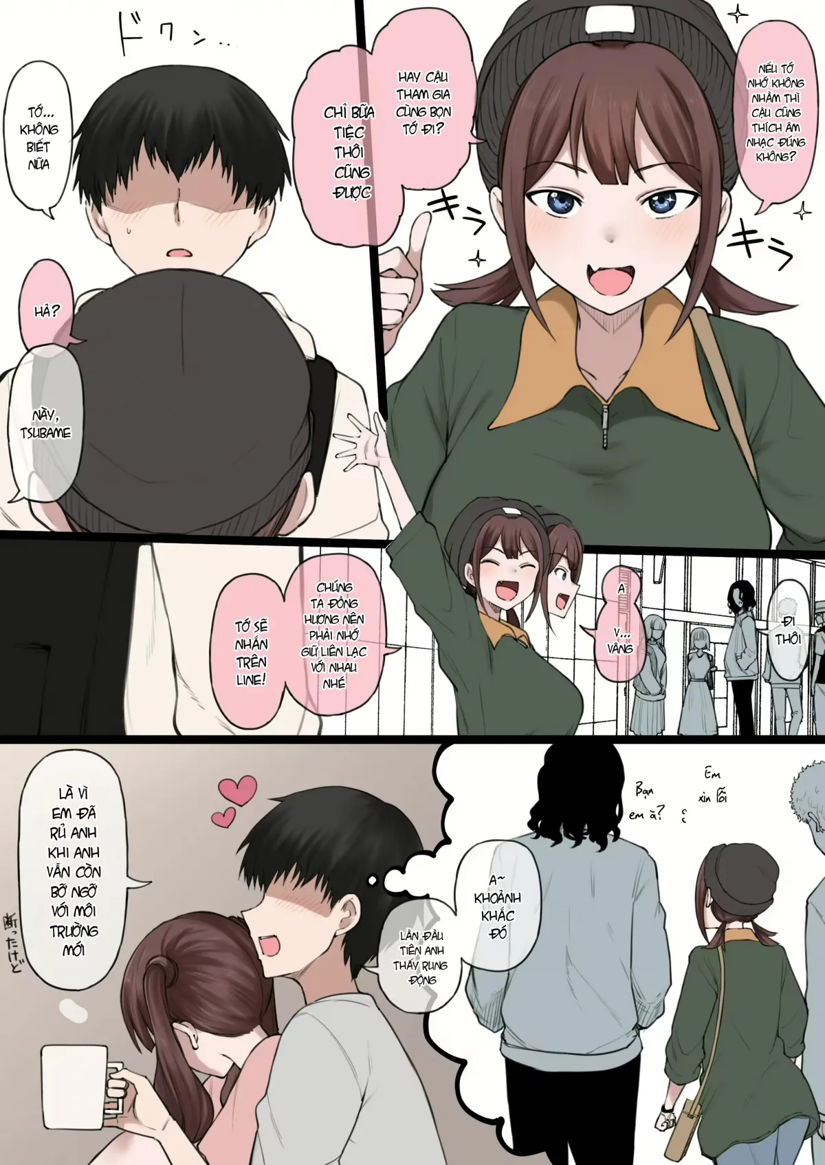 HentaiVN.net - Ảnh 3 - 彼氏くんが知らないツバメちゃんの男性経歴 [Bạn trai bị nghiện ntr] - Oneshot