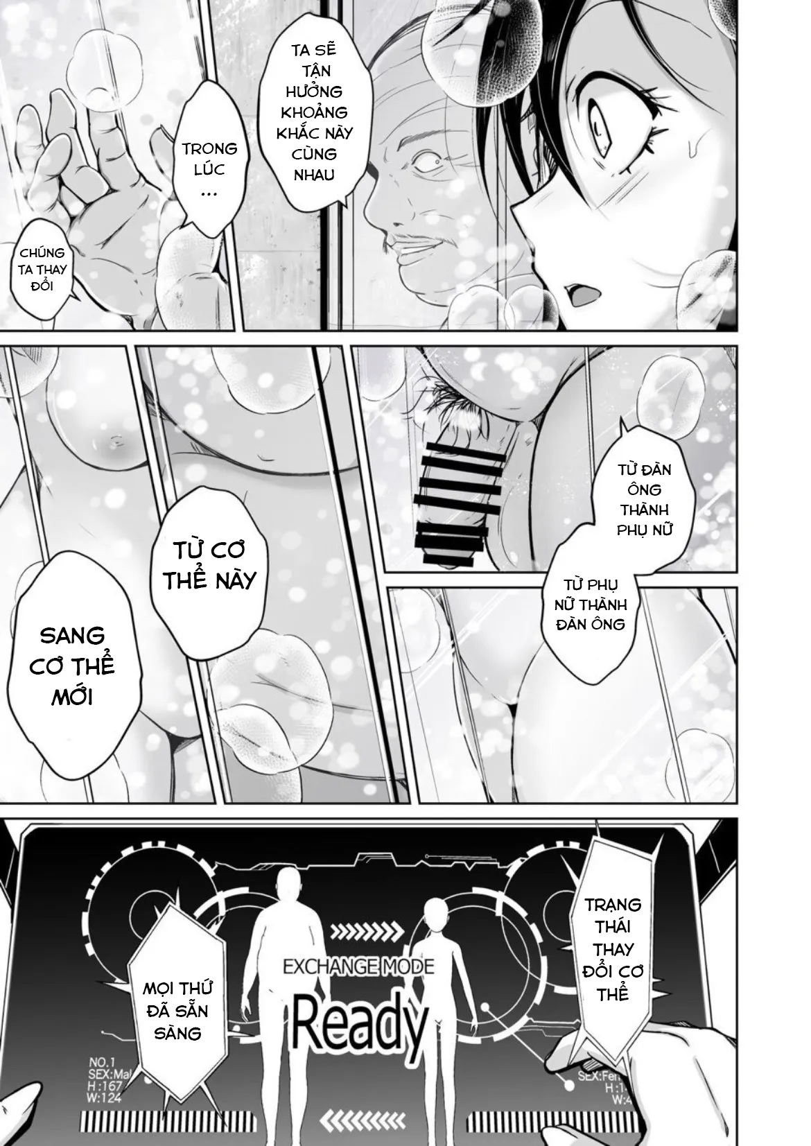 HentaiVN.net - Ảnh 10 - Chuyển đổi cơ thể thành con gái [[Iwashita Shoten (Iwashita)] sequence irekaeru futari no karada; sequence irekaeru futari no karada] - Oneshot