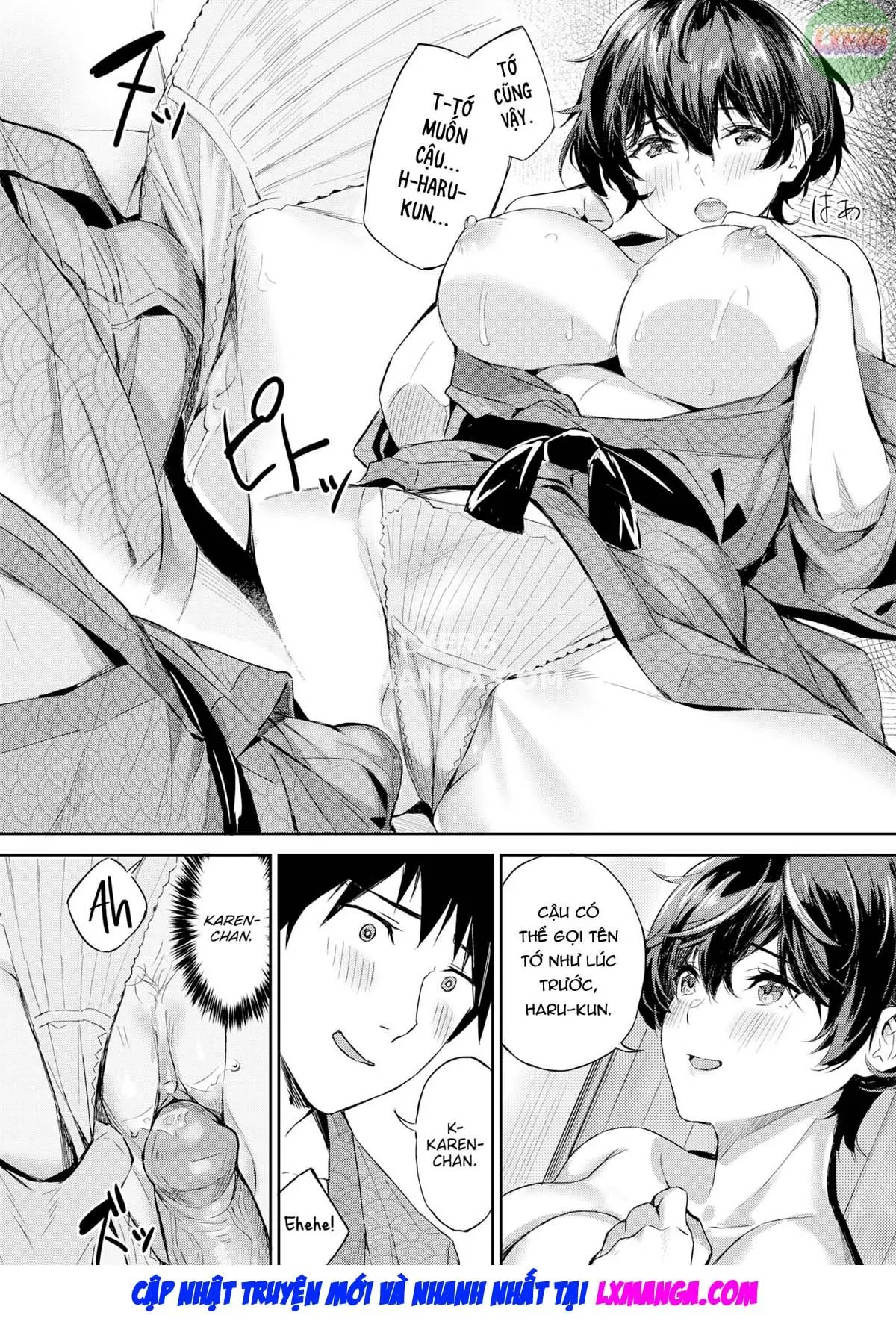 HentaiVN.net - Ảnh 19 - Futari ni Hasama rete - Chap 1