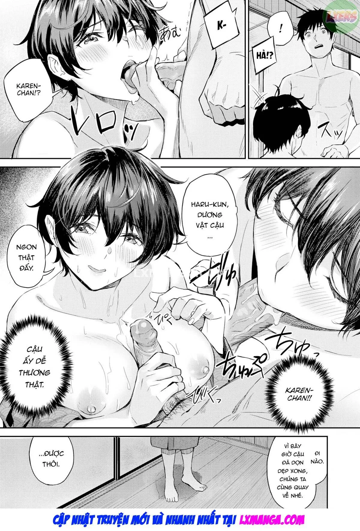HentaiVN.net - Ảnh 26 - Futari ni Hasama rete - Chap 1