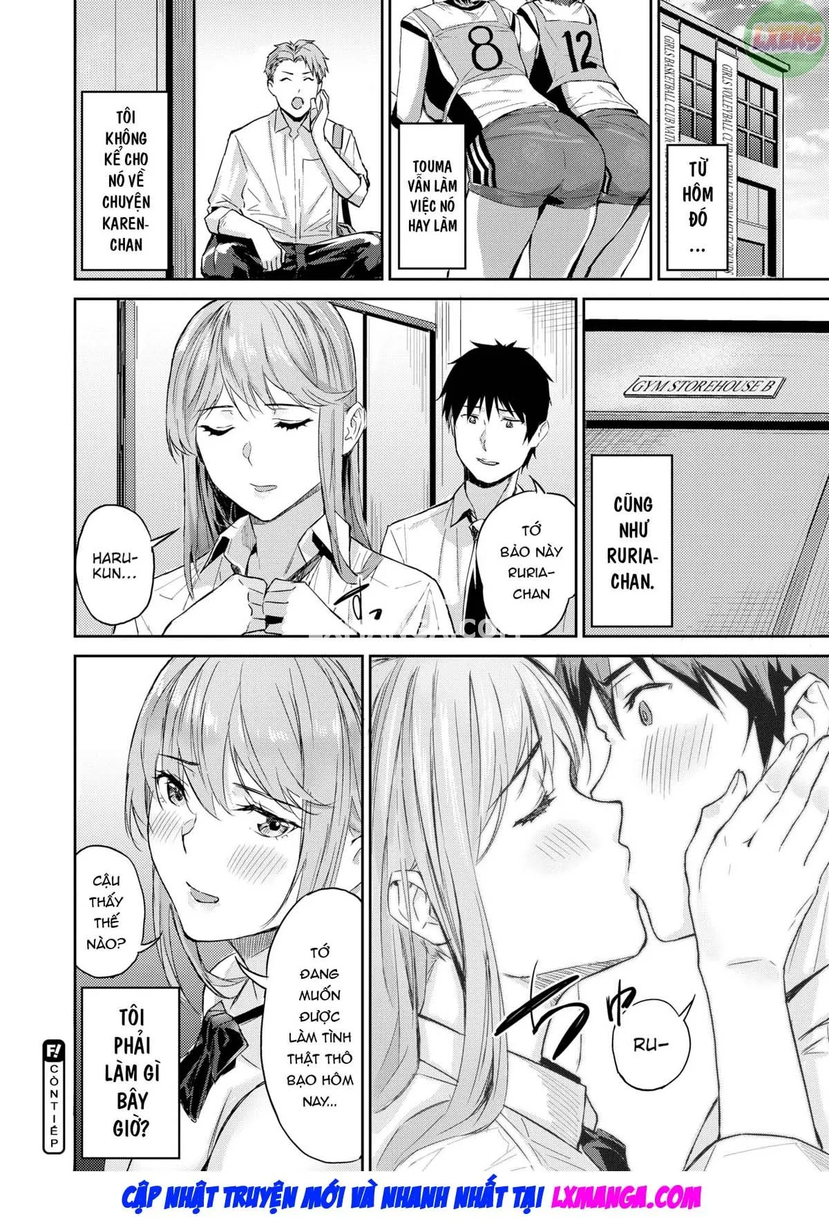 HentaiVN.net - Ảnh 27 - Futari ni Hasama rete - Chap 1