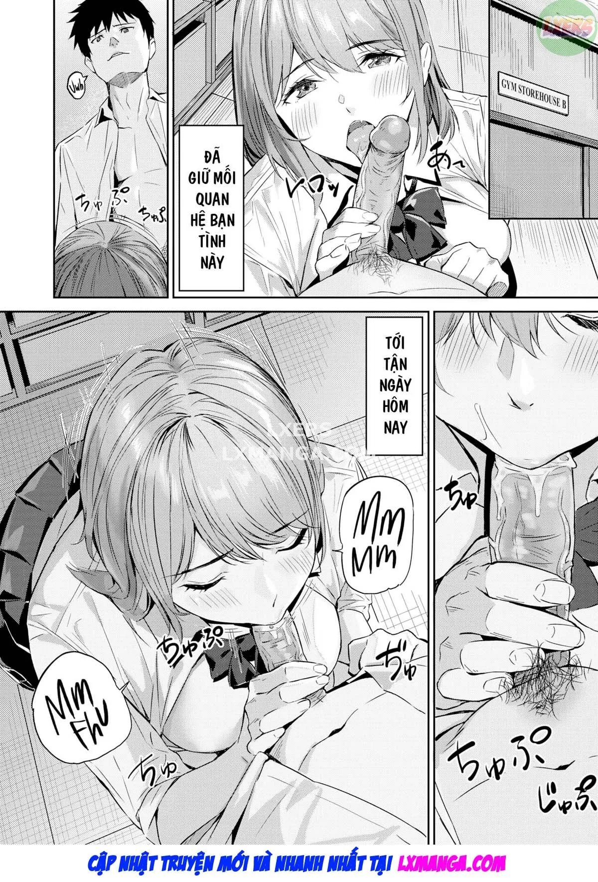HentaiVN.net - Ảnh 5 - Futari ni Hasama rete - Chap 1
