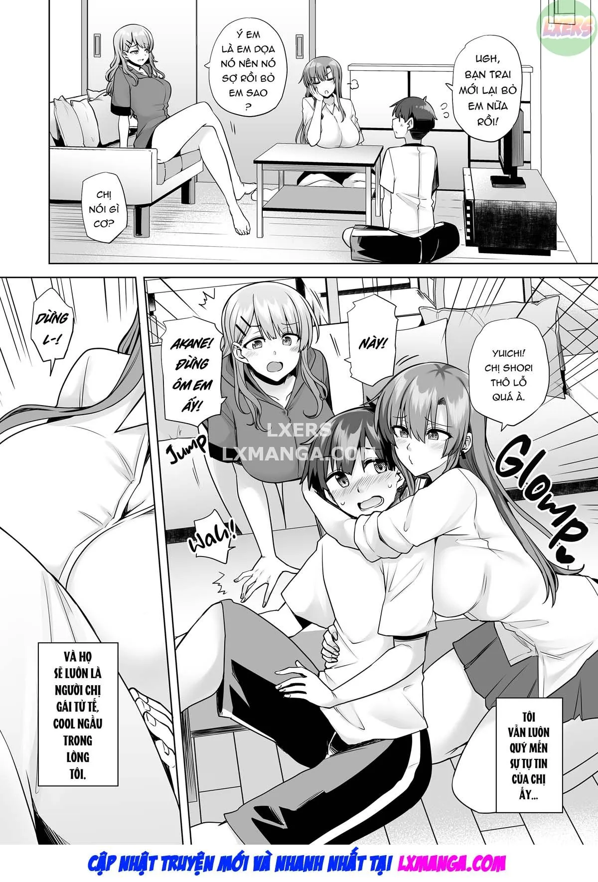 HentaiVN.net - Ảnh 5 - BOKU NI GYARU-NEE NO KOIBITO GA DEKIMASHITA - Oneshot