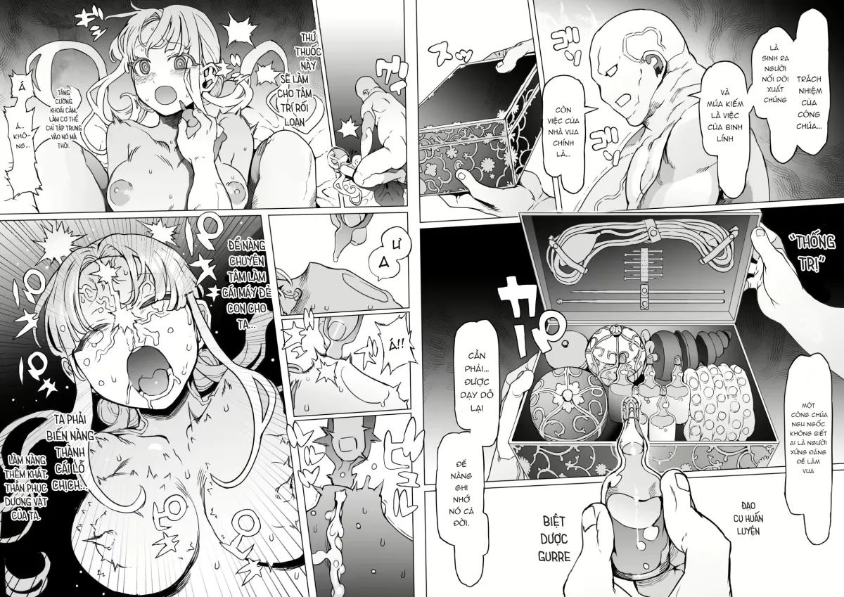 HentaiVN.net - Ảnh 15 - 王となる者～王姫調教録～ - Chap 1