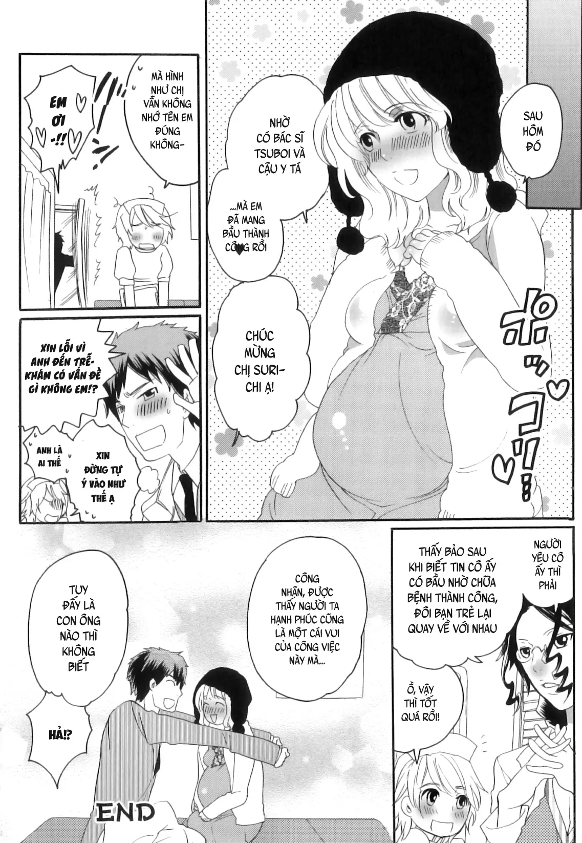 HentaiVN.net - Ảnh 27 - Tsuboi Sanfujinka Iin Monogatari [坪井産婦人科医院物語 快楽出産のススメ] - Chap 4