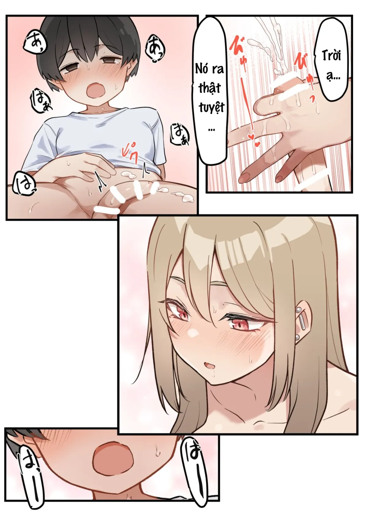 HentaiVN.net - Ảnh 14 - Saki-chan cùng cậu em trai shota [Gal-JK OneShota] - Chap 2