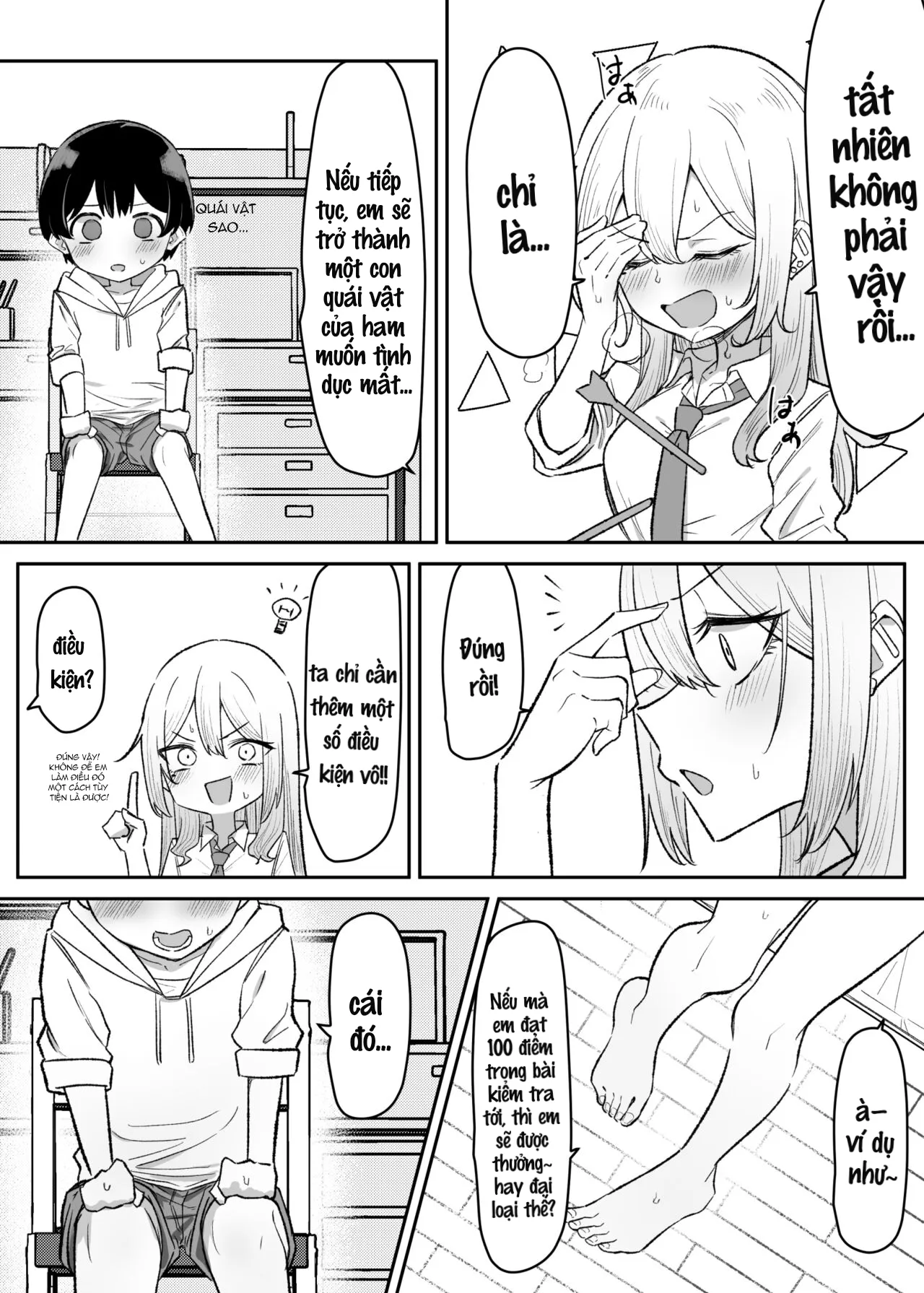 HentaiVN.net - Ảnh 7 - Saki-chan cùng cậu em trai shota [Gal-JK OneShota] - Chap 4.5