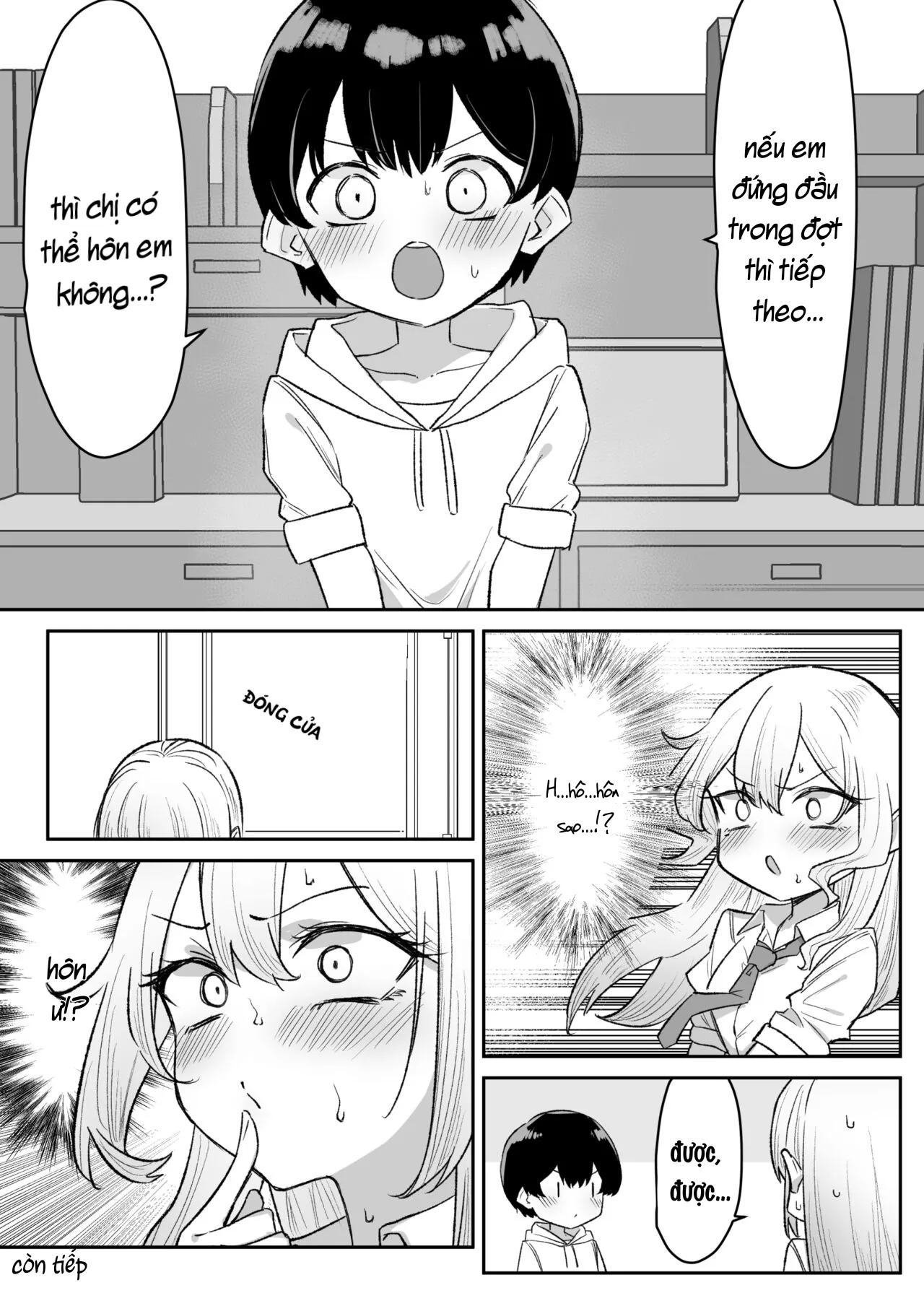 HentaiVN.net - Ảnh 8 - Saki-chan cùng cậu em trai shota [Gal-JK OneShota] - Chap 4.5