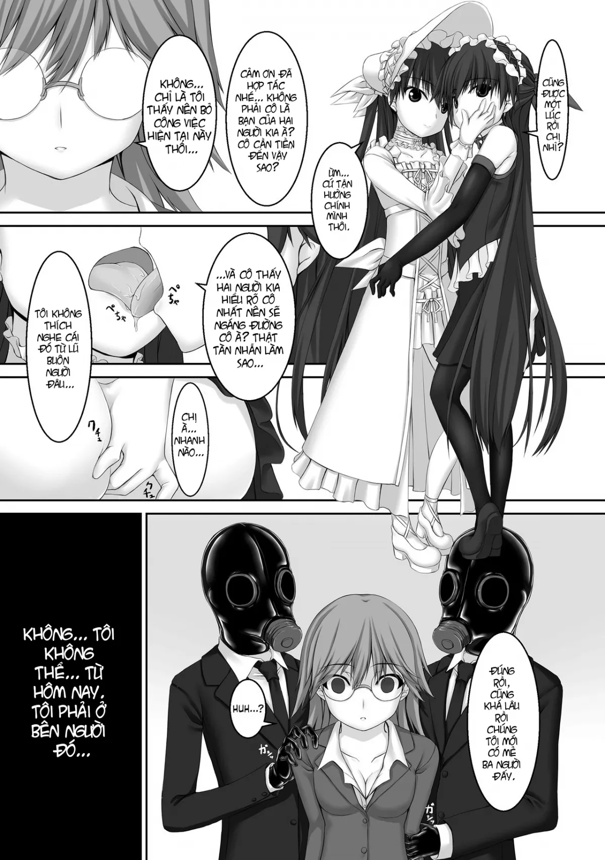 HentaiVN.net - Ảnh 4 - Beginning Black 3 - Chap 5