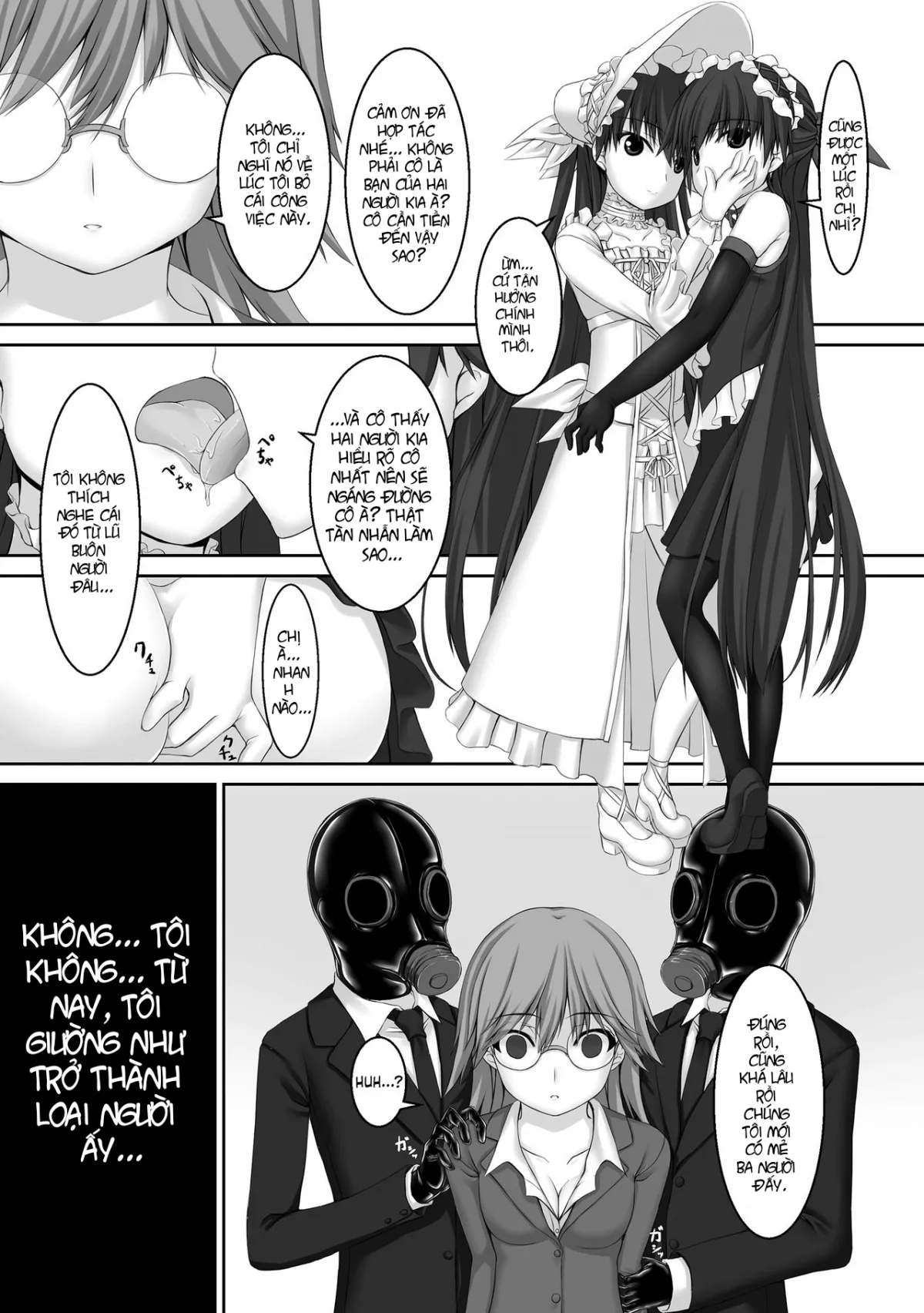 HentaiVN.net - Ảnh 6 - Beginning Black 3 - Chap 5