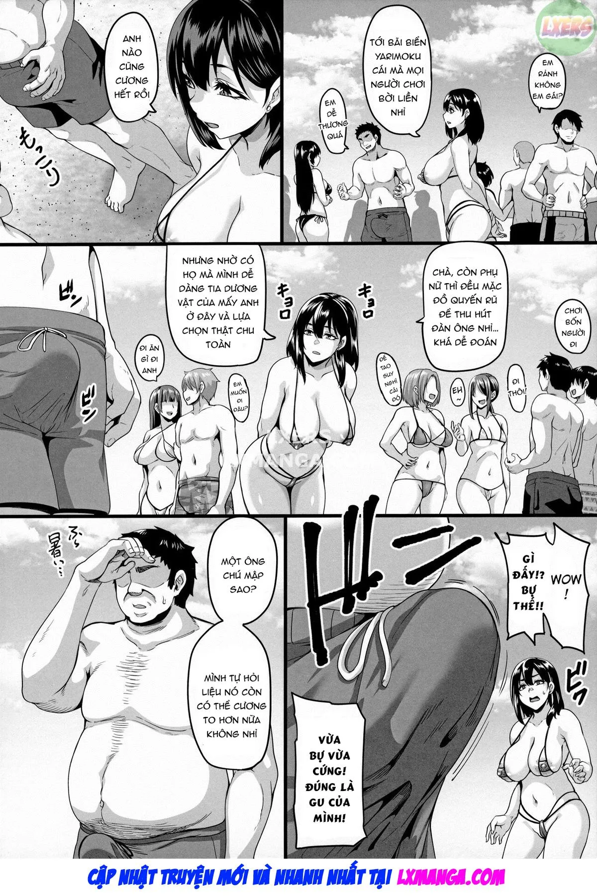 HentaiVN.net - Ảnh 12 - Kazoku Ryokou Wa Yarimoku Beach De Sex Zanmai ~Onee-Chan Hen~ - Chap 1 ~Onee-Chan Hen~
