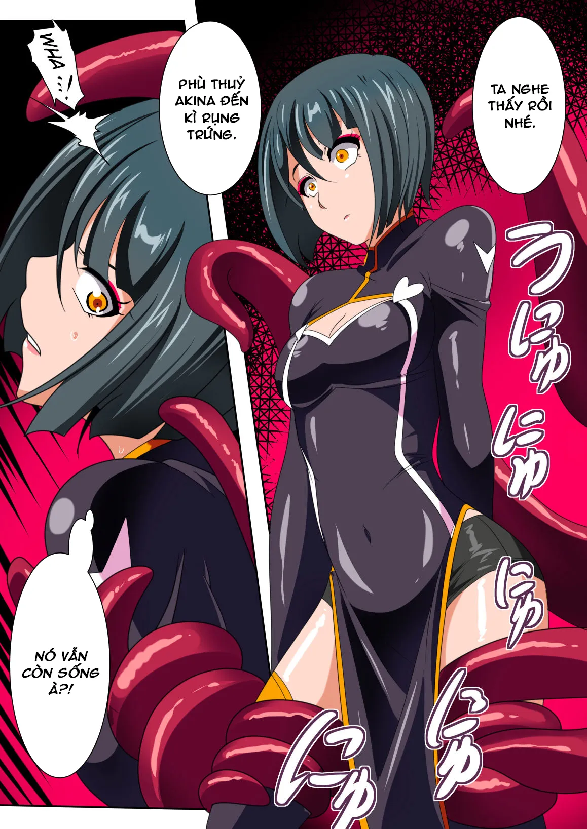 HentaiVN.net - Ảnh 10 - Heroine Harassment Junketsu no Taimashi Akina Zenpen - Chap 1