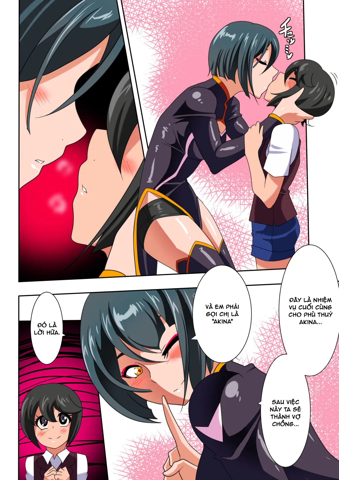 HentaiVN.net - Ảnh 7 - Heroine Harassment Junketsu no Taimashi Akina Zenpen - Chap 1
